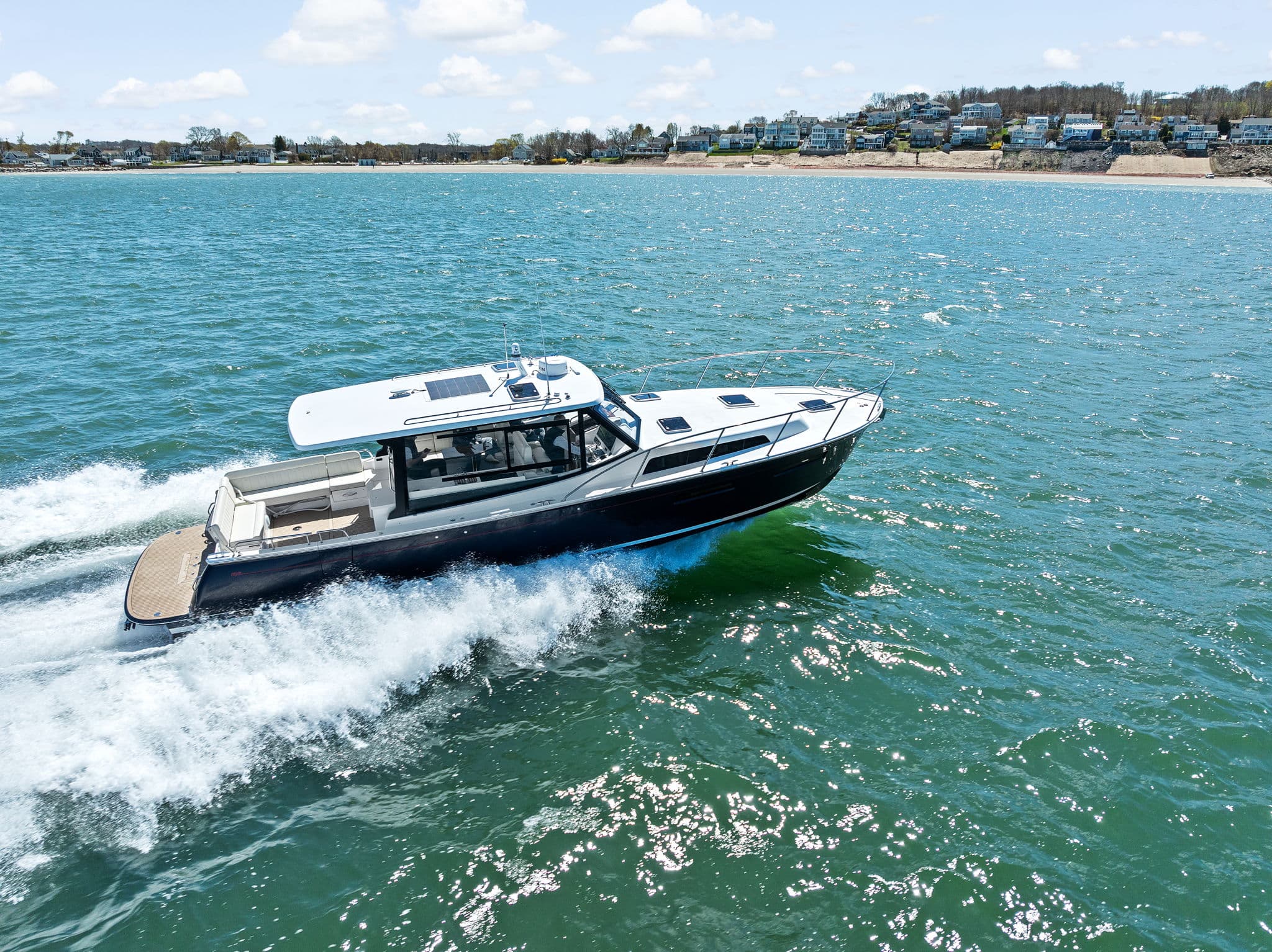 2025 MJM Yachts 42 for Sale in Quincy, MA Downeast Boats 3