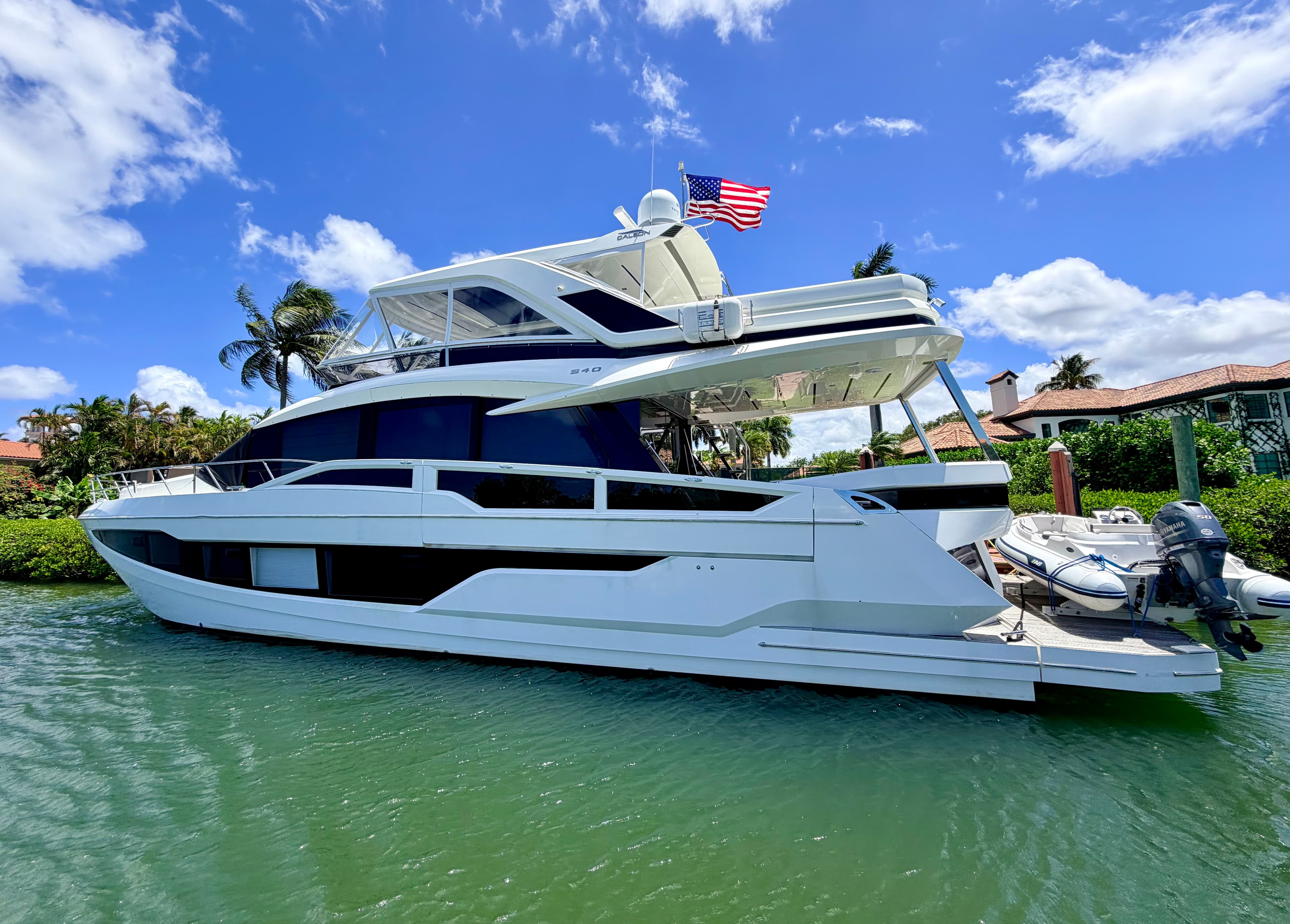 2019 Galeon Yachts 640 Fly for Sale in Jupiter, FL Flybridge 4