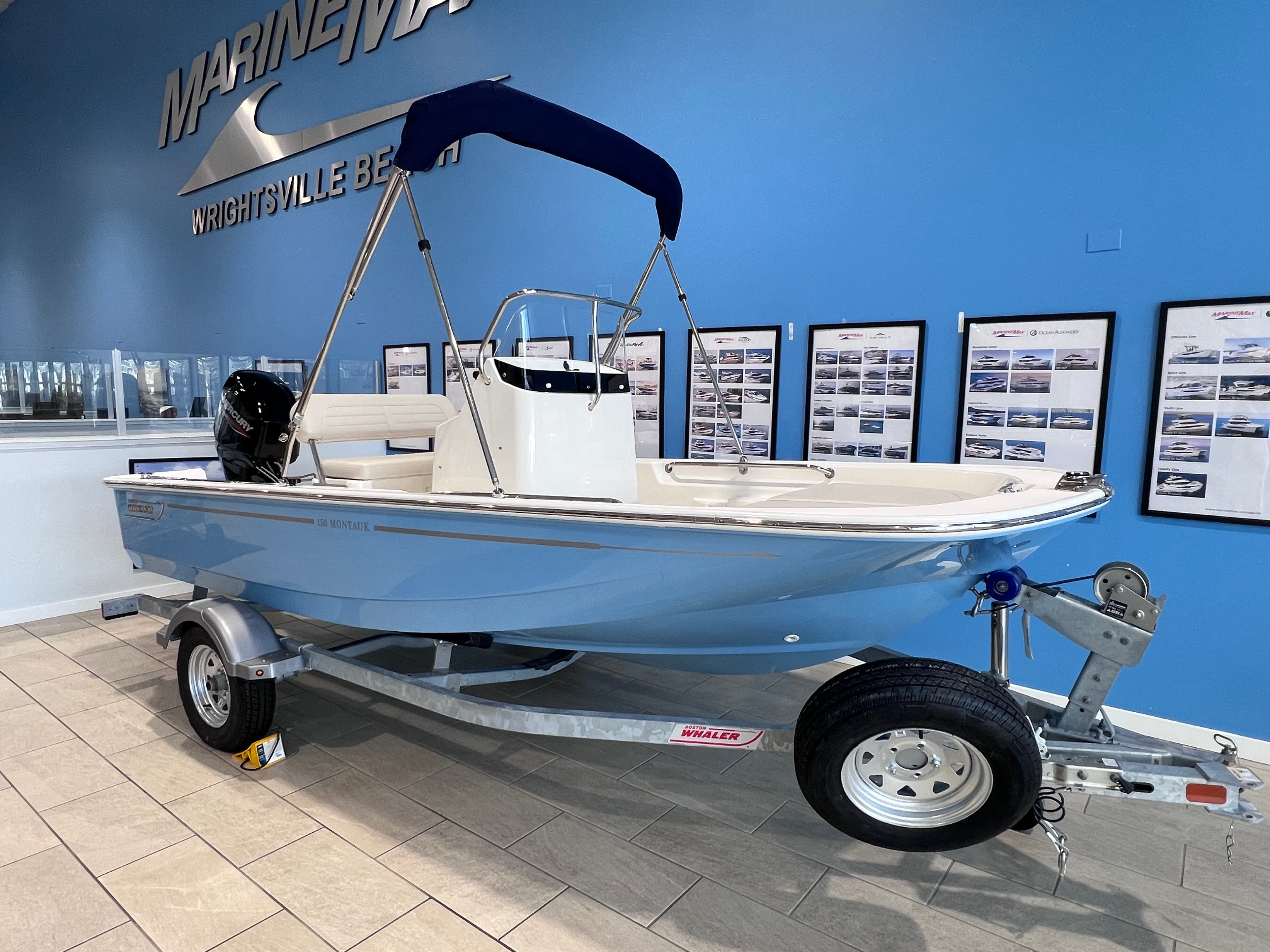 2027 Boston Whaler 150 Montauk for Sale in Wrightsville Beach, North Carolina Center Console 2