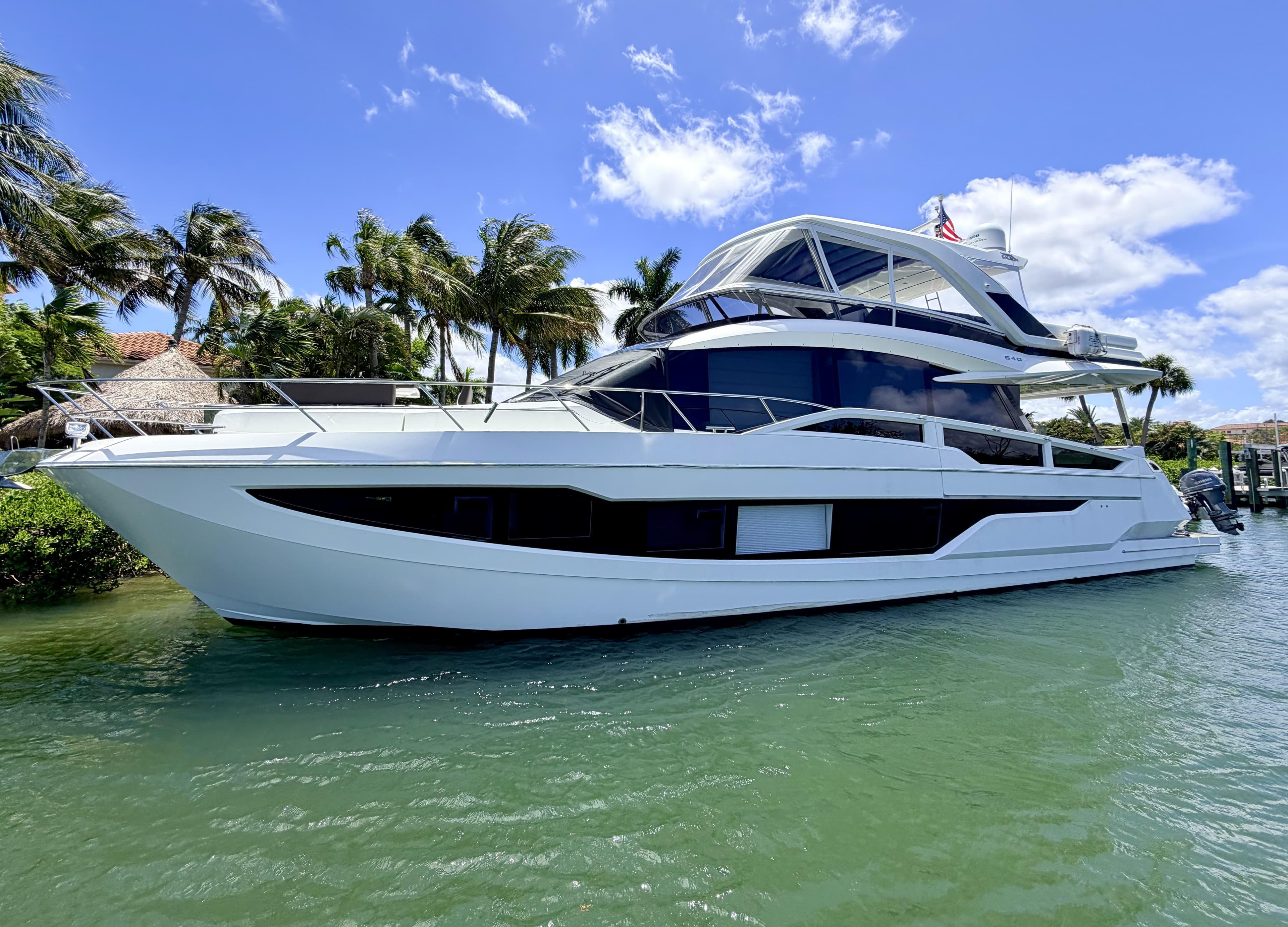 2019 Galeon Yachts 640 Fly for Sale in Jupiter, FL Flybridge 2