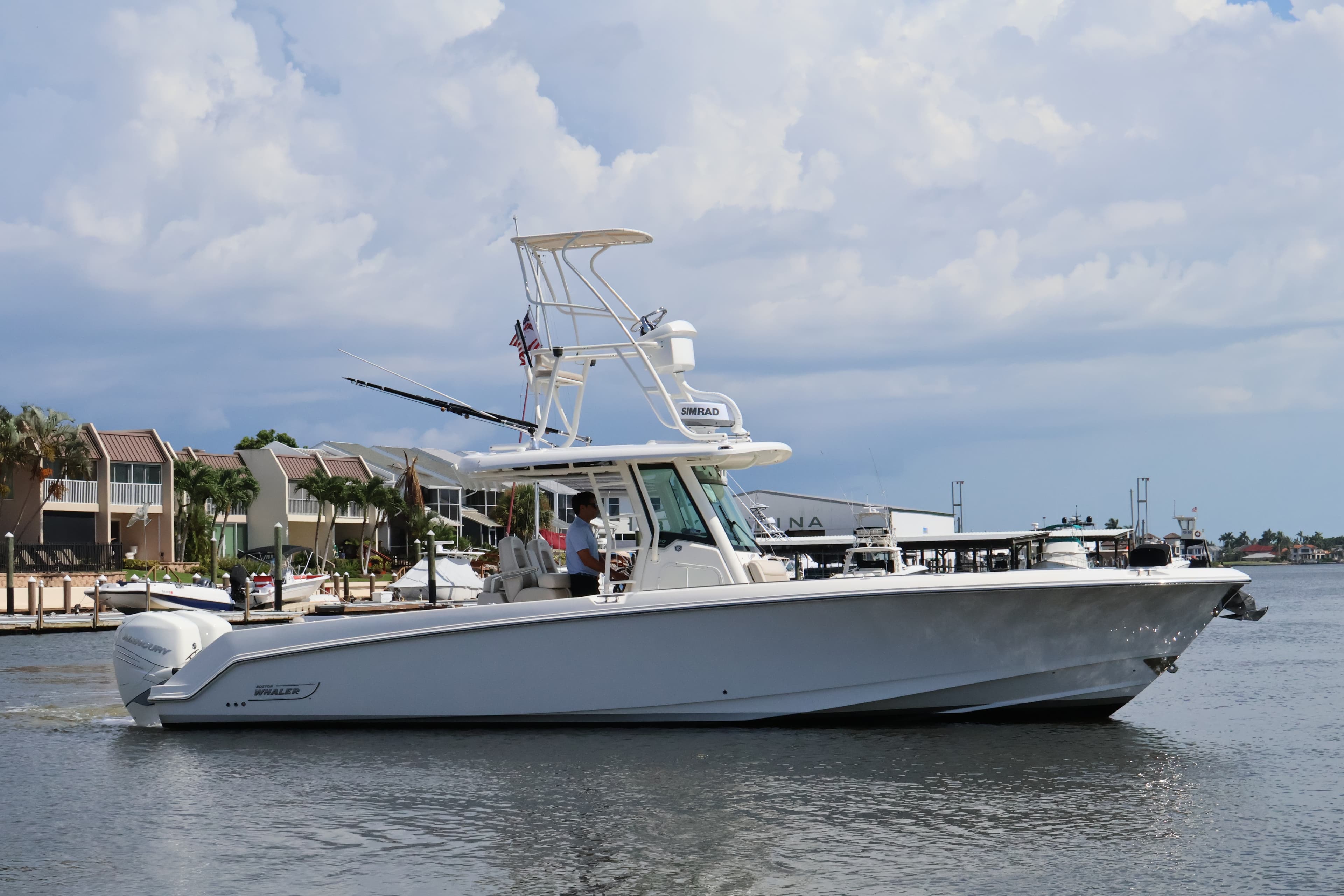 2018 Boston Whaler 330 Outrage for Sale in Naples, Florida Center Console 4