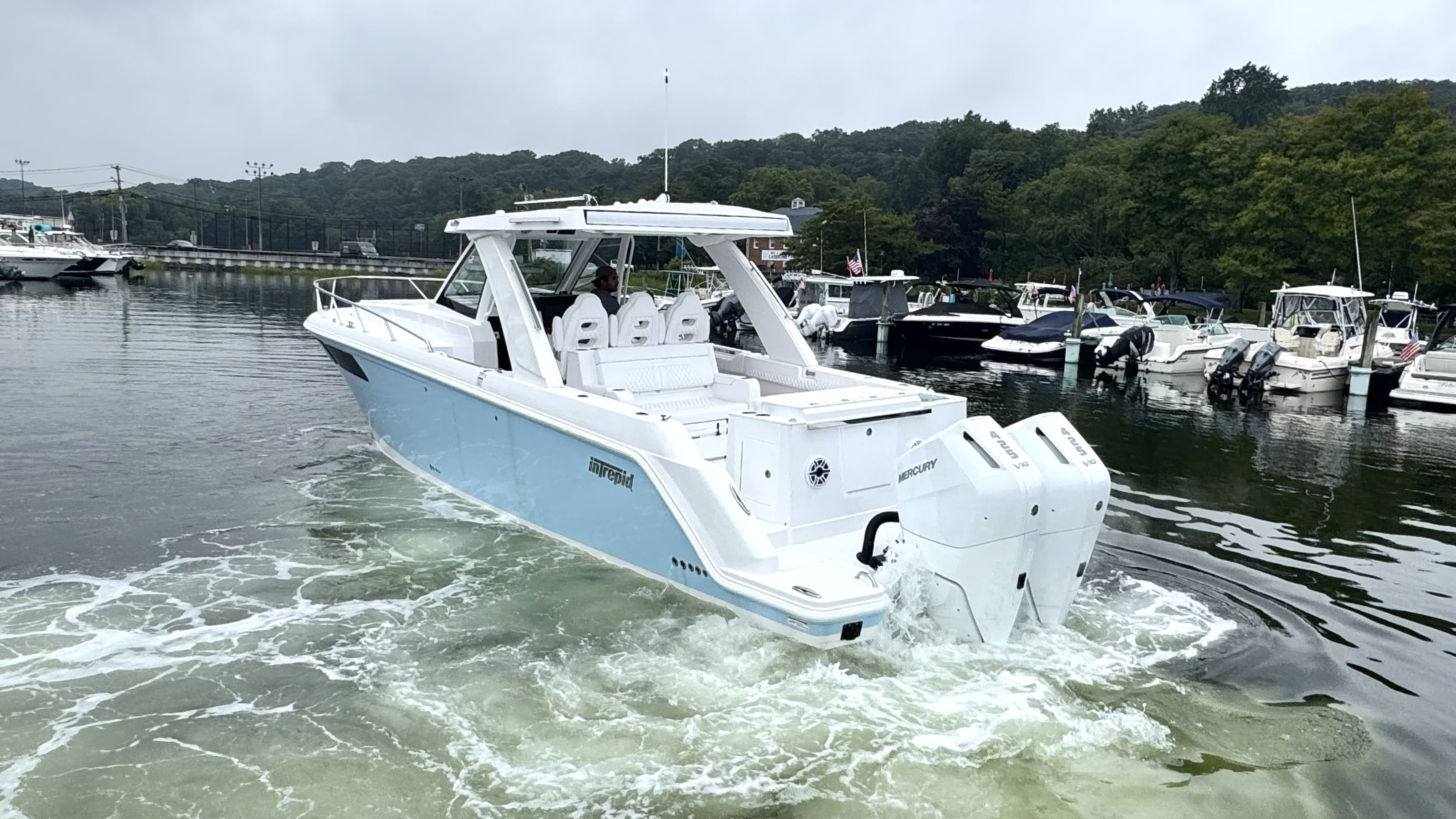 2026 Intrepid Powerboats 35 Valor for Sale in Huntington, NY Center Console 4