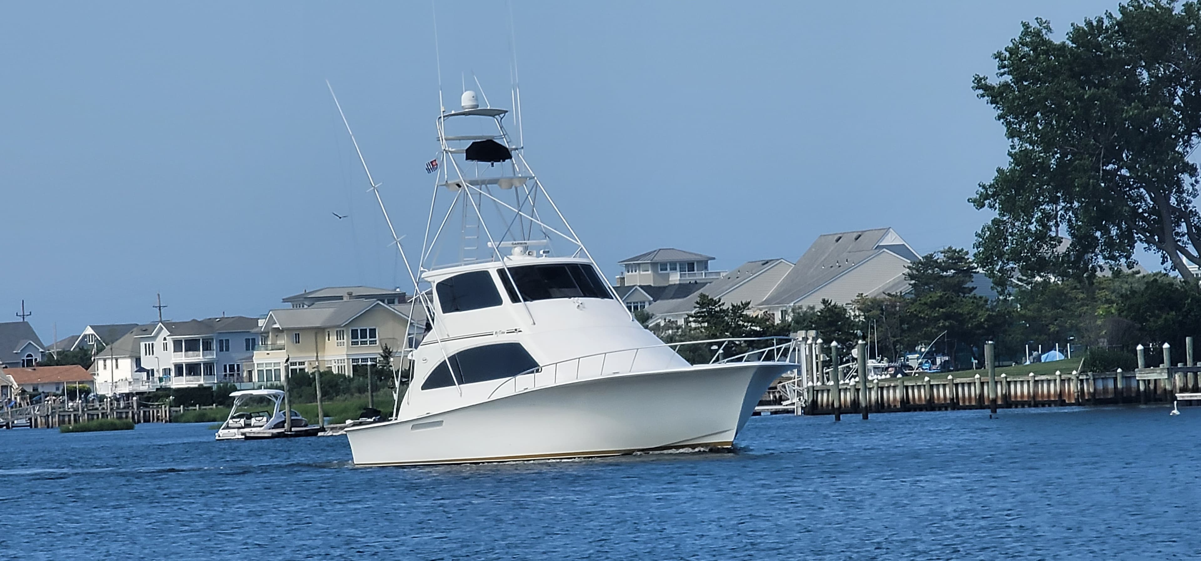 2000 Ocean Yachts 70 Super Sport for Sale in Monmouth Beach, NJ Flybridge 2