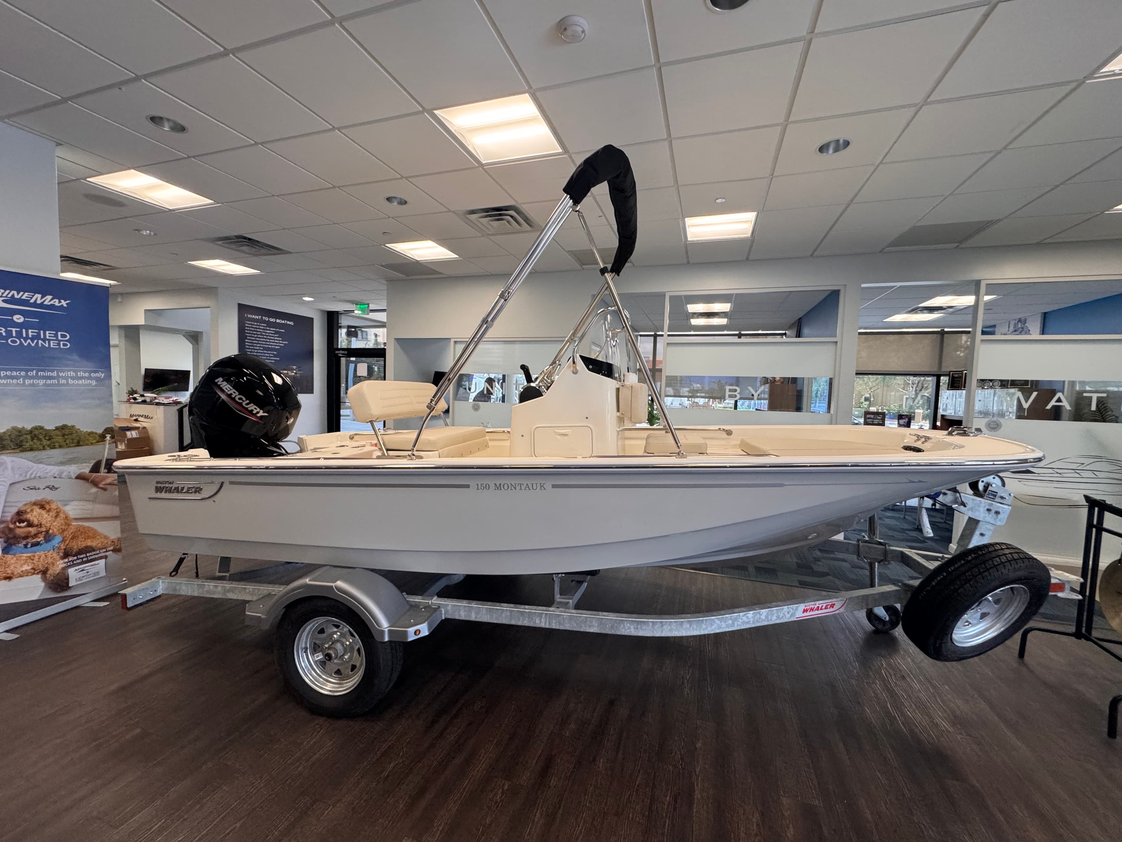 2027 Boston Whaler 150 Montauk for Sale in Pompano Beach, Florida Center Console