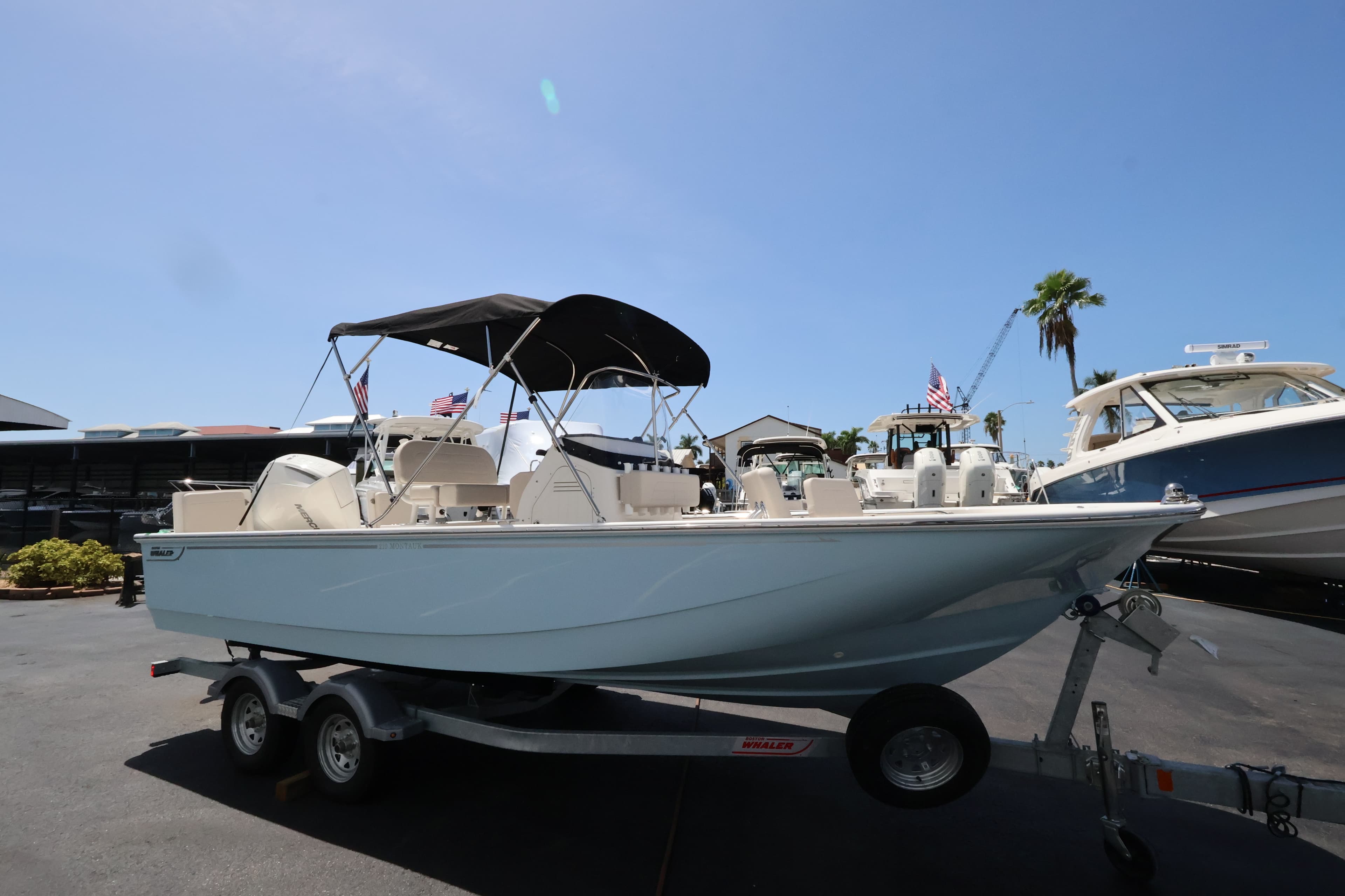 2027 Boston Whaler 210 Montauk for Sale in Naples, Florida Center Console