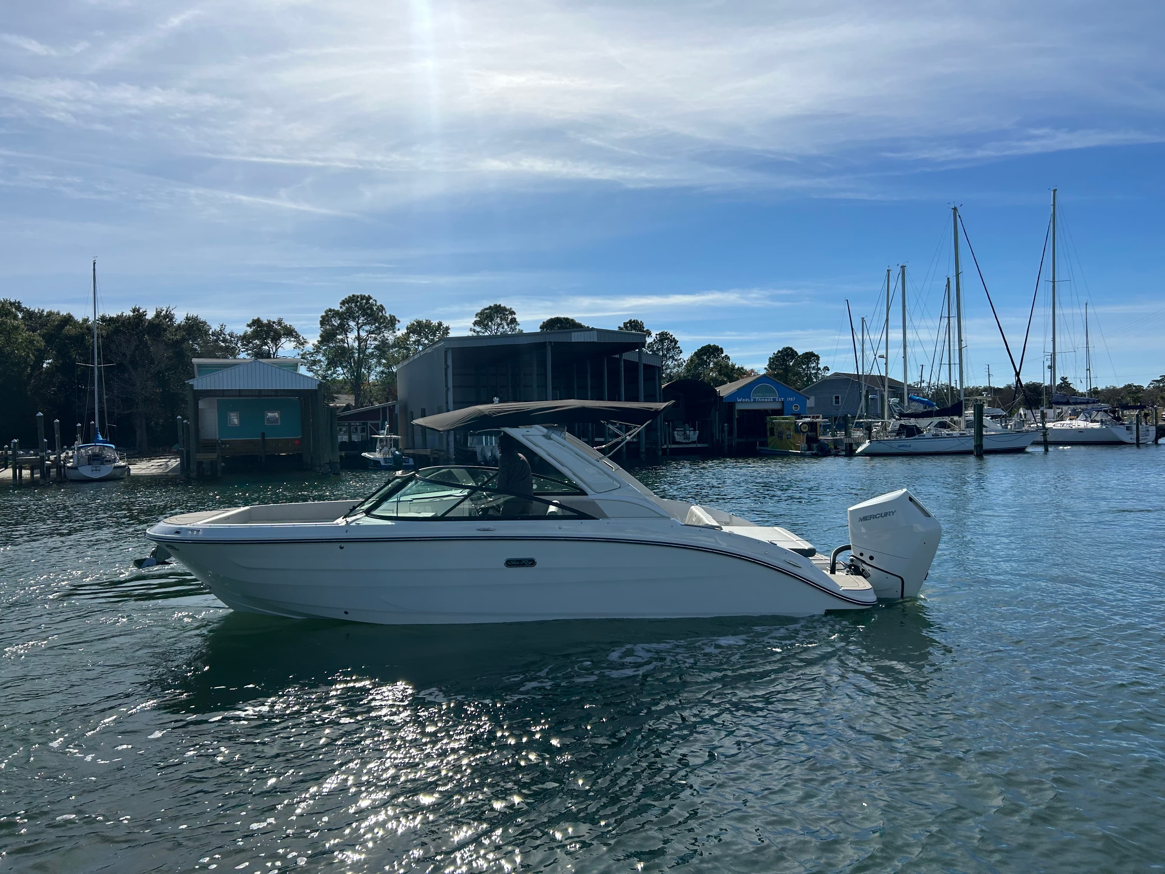 2026 Sea Ray SDX 270 Outboard for Sale in Pensacola, Florida Bowrider 3