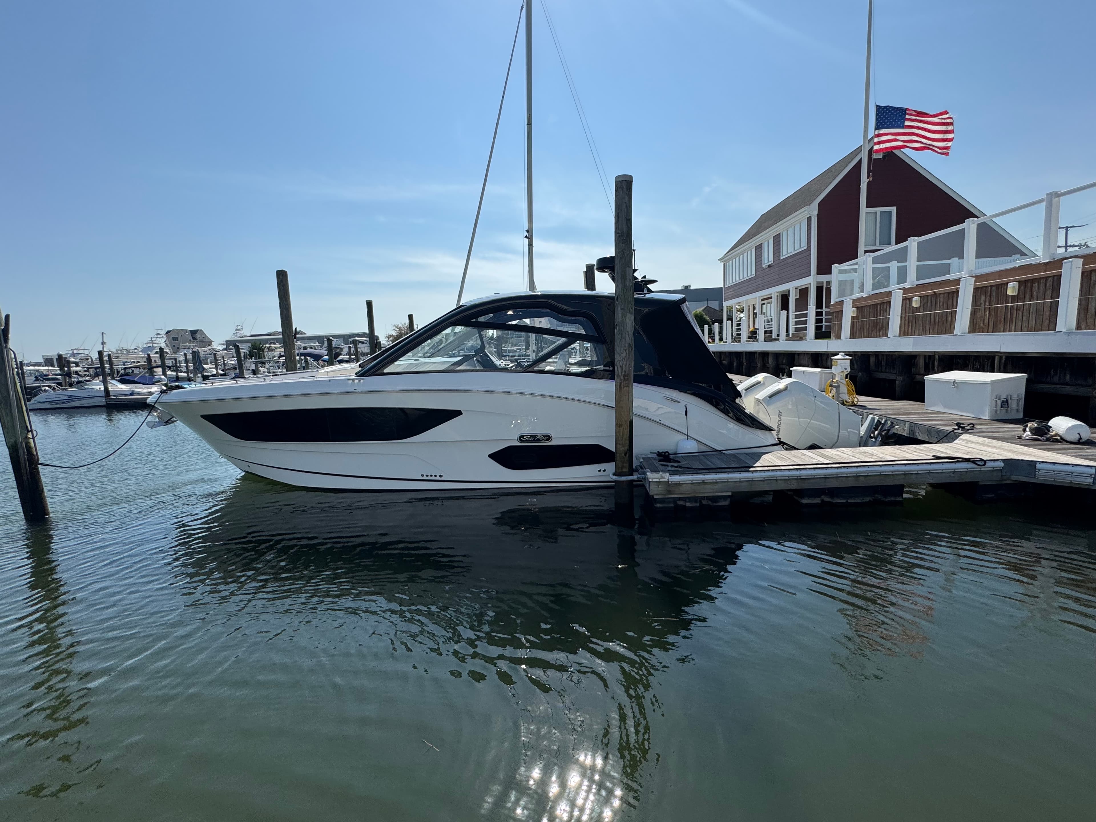 2025 Sea Ray Sundancer 370 Outboard for Sale in Somers Point, New Jersey Bowrider 4