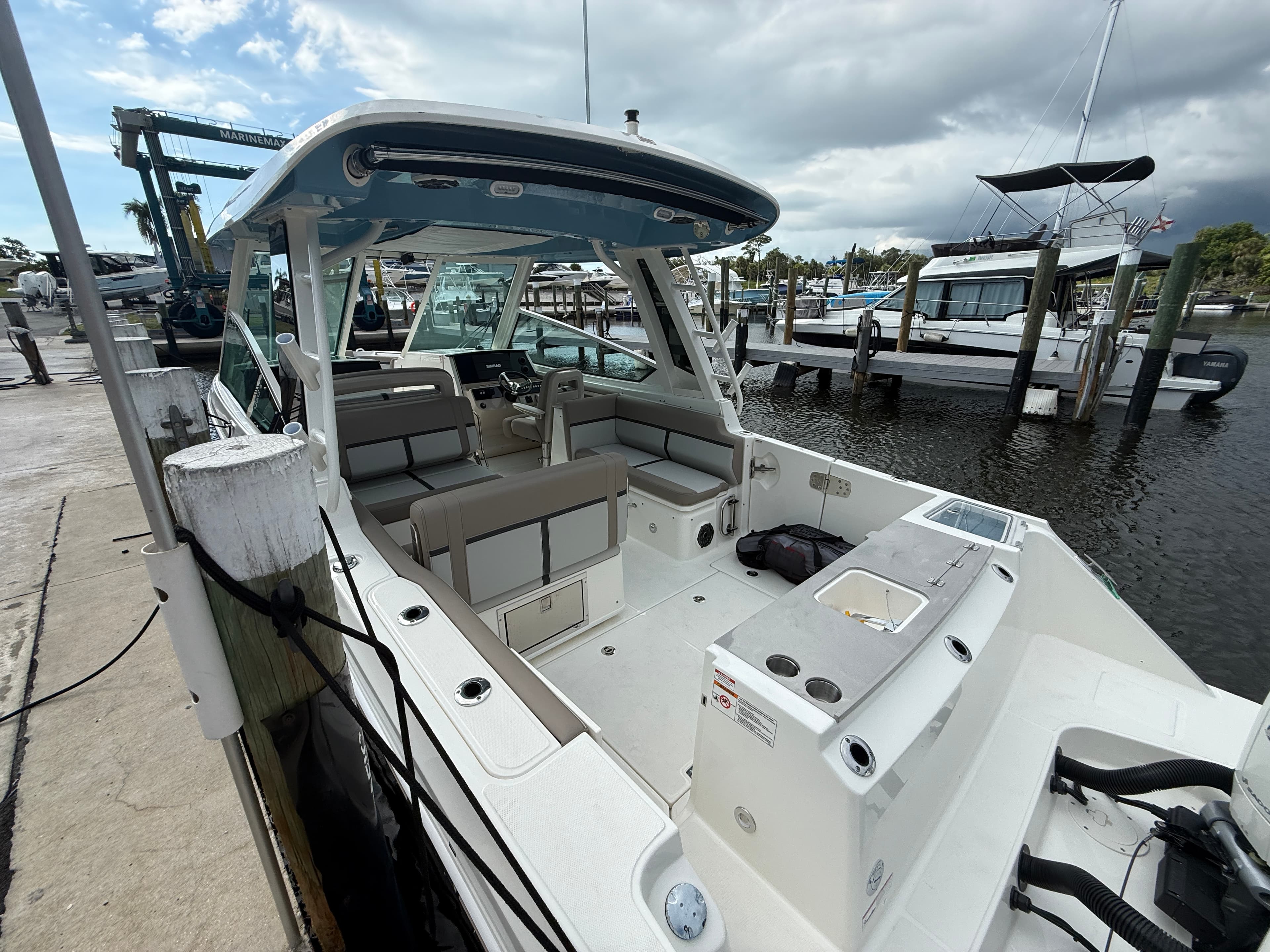 2027 Boston Whaler 330 Vantage for Sale in Venice, Florida Dual Console 3