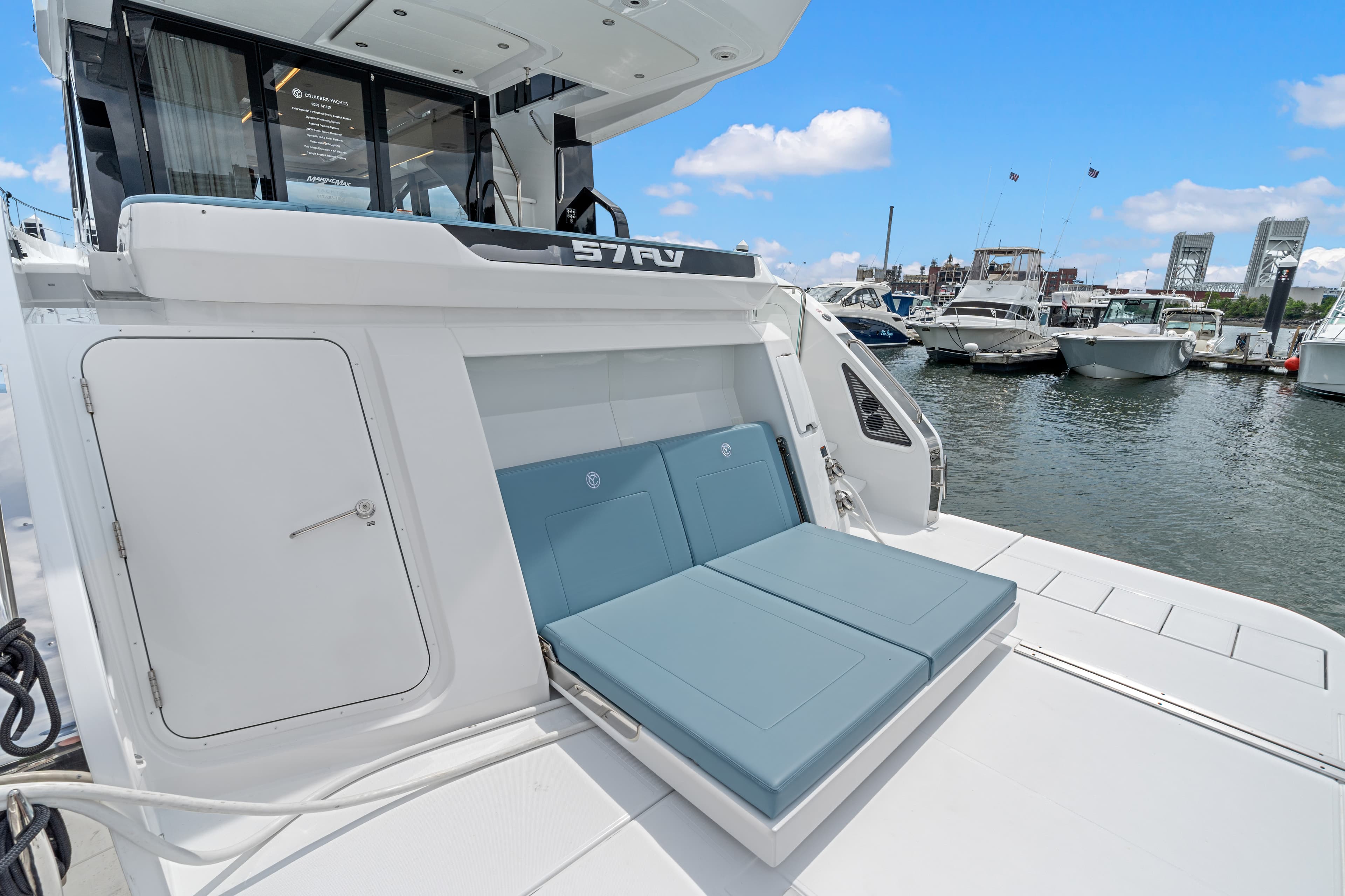 2026 Cruisers Yachts 57 FLY for Sale in Quincy, MA Motor Yacht 5