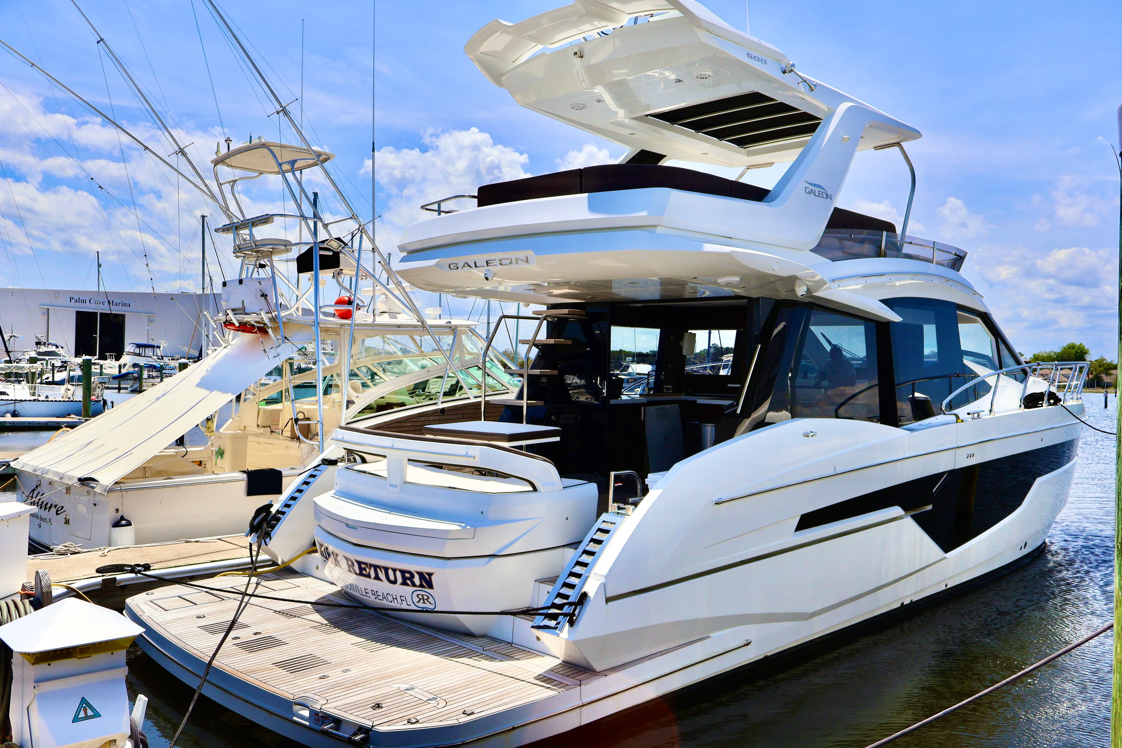 2022 Galeon Yachts 500 Fly for Sale in Jacksonville Beach, Florida Flybridge 3