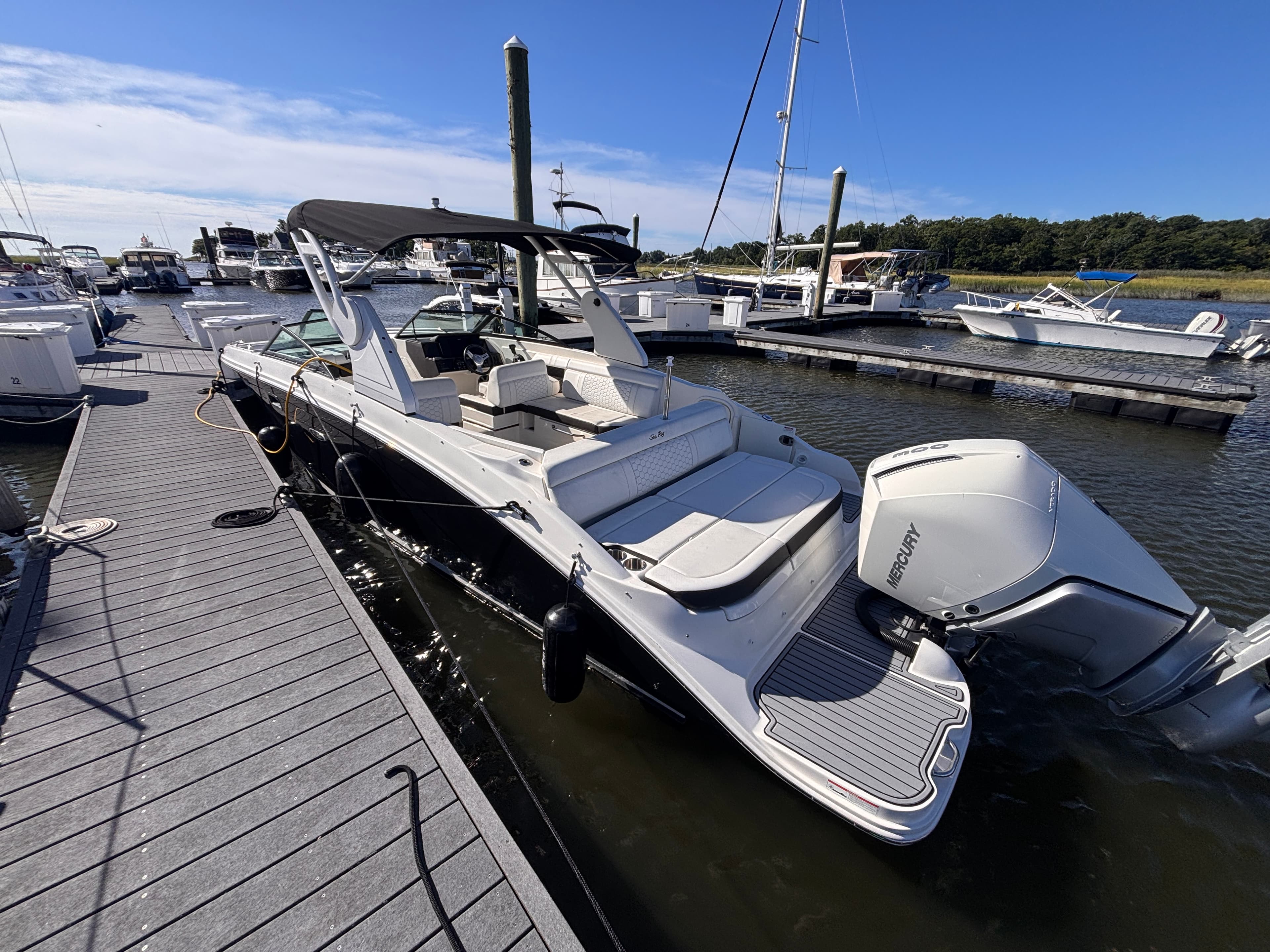 2020 Sea Ray SDX 270 Outboard for Sale in Westbrook, Connecticut Bowrider 4