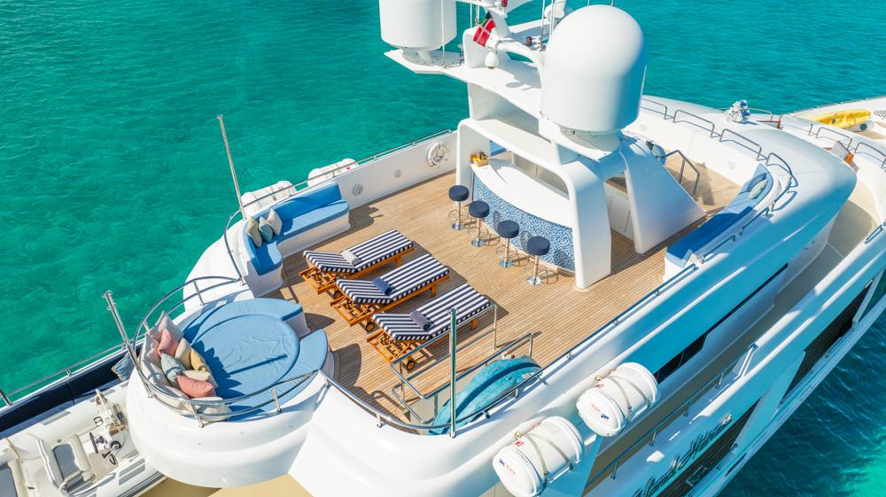 1996 Cheoy Lee Shipyards 145 Global Series Long Range Tri Deck