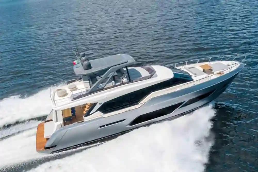 2021 Ferretti Yachts 720 for Sale in Olbia, IT Flybridge 4