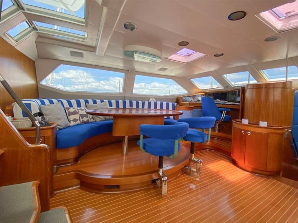 1996 Baltic Yachts BY87 for Sale in Vigo, ES Deck Saloon 3