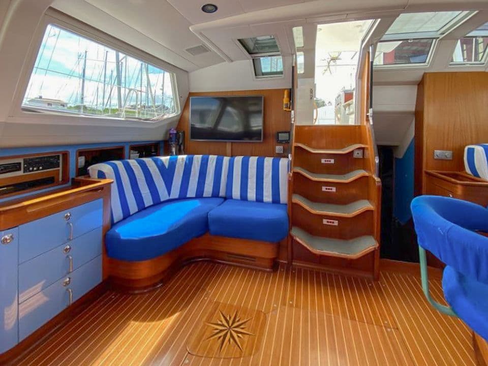1996 Baltic Yachts BY87 for Sale in Vigo, ES Deck Saloon 1