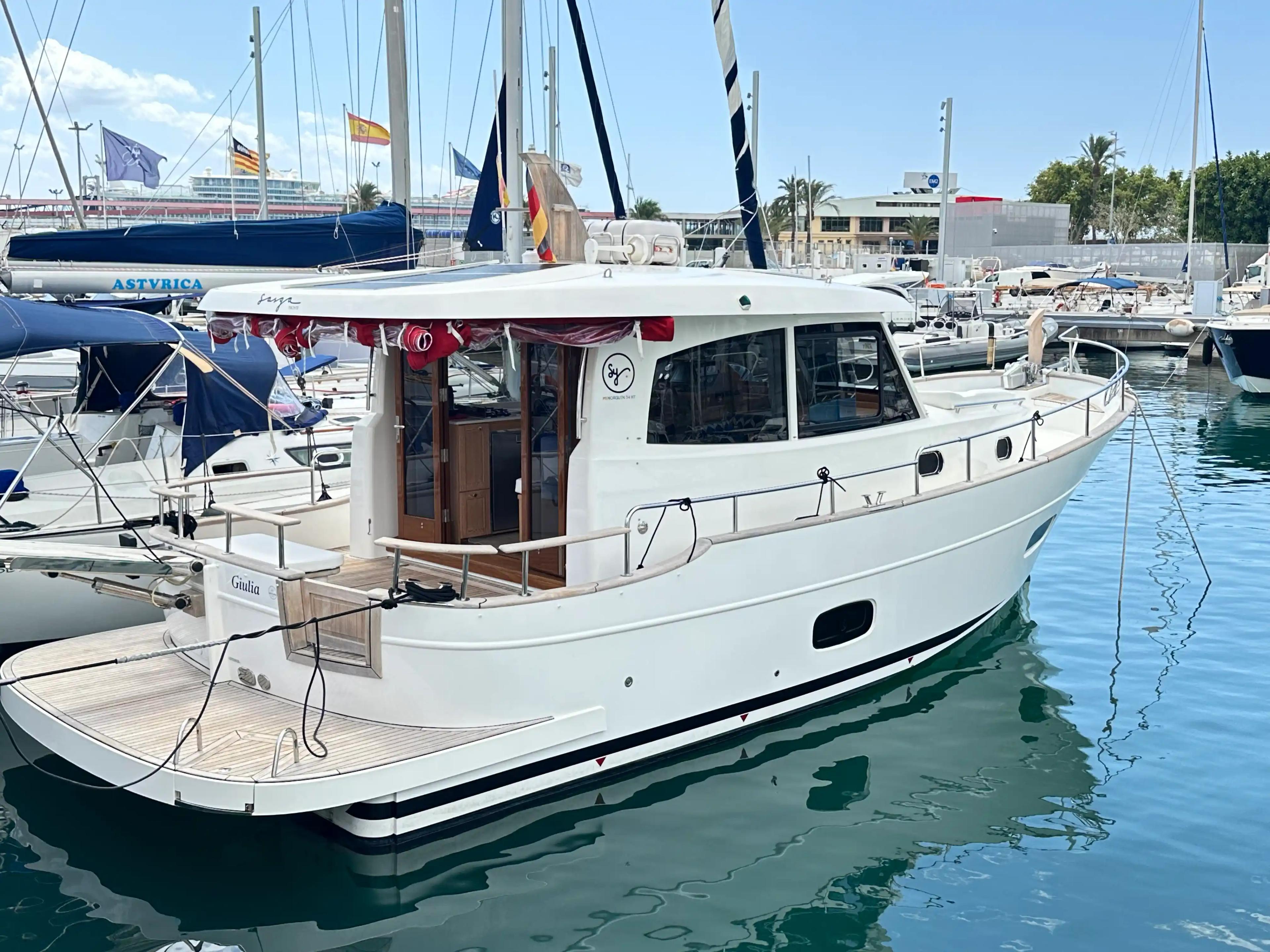 Sasga Yachts Menorquín 34 te koop