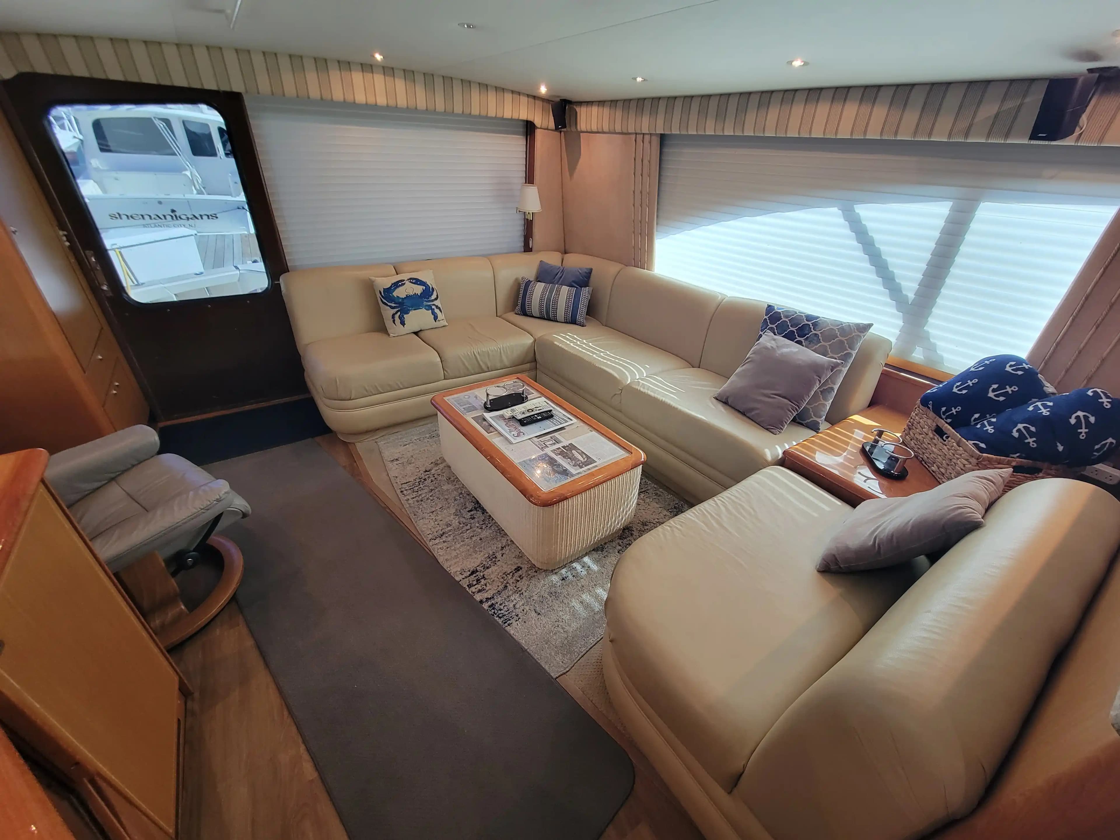 2005 Ocean Yachts 57 Super Sport for Sale in Atlantic City, New Jersey Flybridge 2