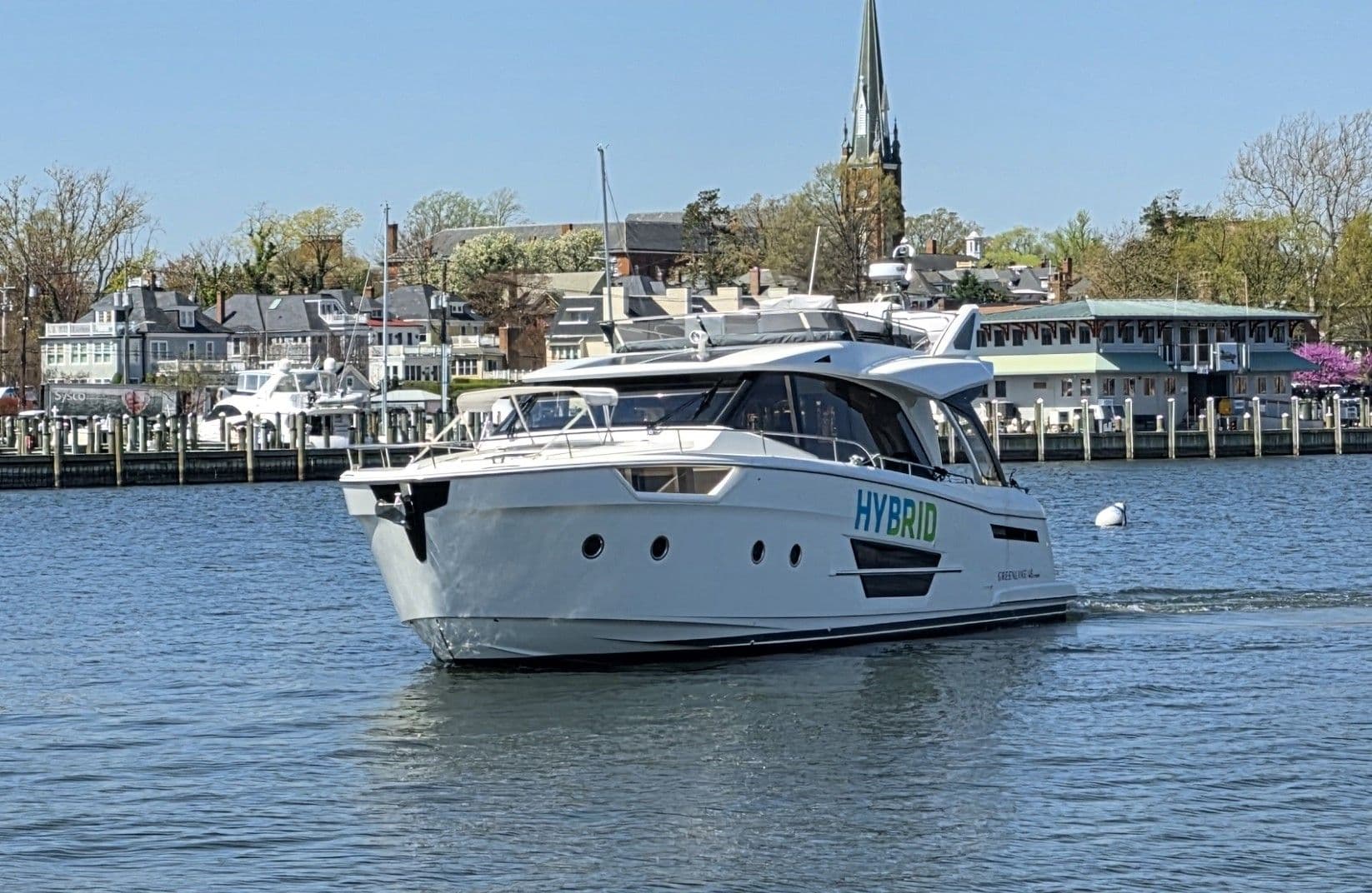 2024 Greenline Yachts 45 Fly Hybrid Sold in Annapolis, Maryland Flybridge 5