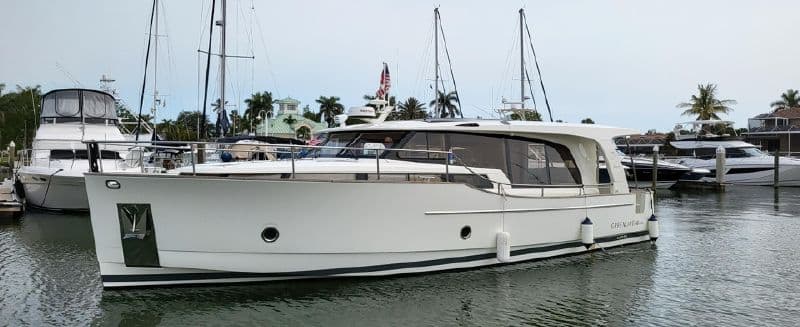 2021 Greenline Yachts 40 Hybrid Sold in Cape Coral, Florida Explorer Yachts