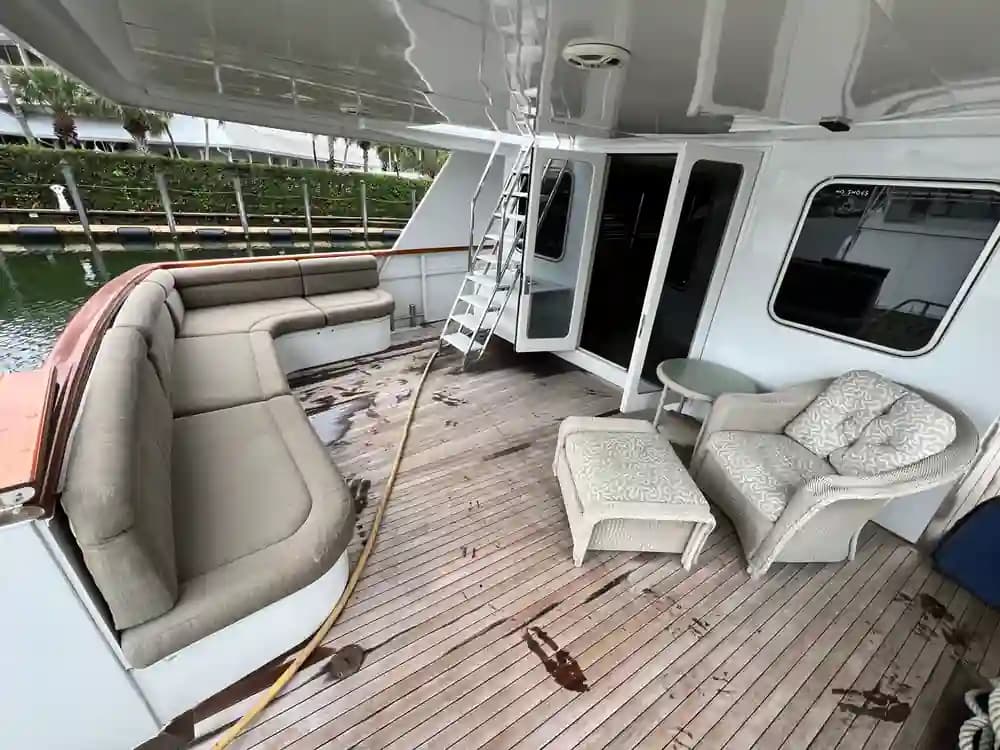 1988 Custom Custom Steel Motor Yacht for Sale in Palm Beach Gardens, Florida Motor Yacht 2
