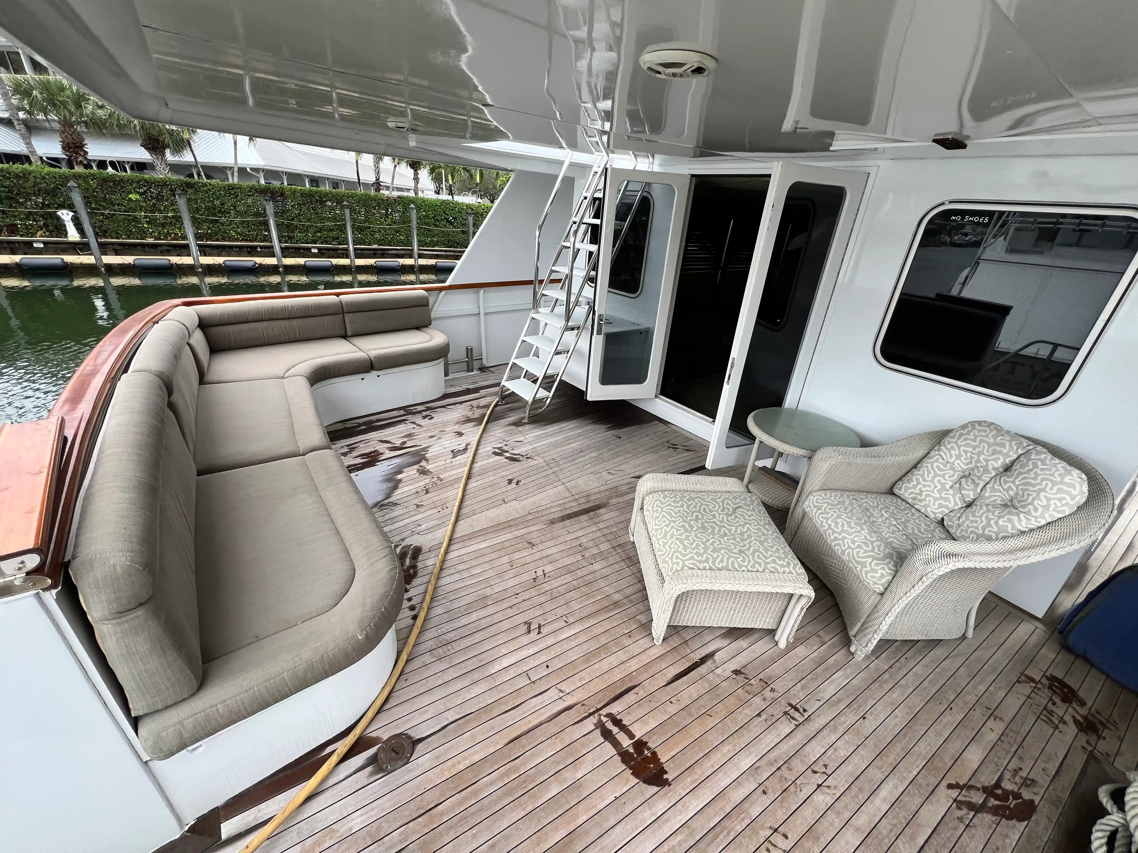 1988 Custom Custom Steel Motor Yacht for Sale in Palm Beach Gardens, Florida Motor Yacht 2