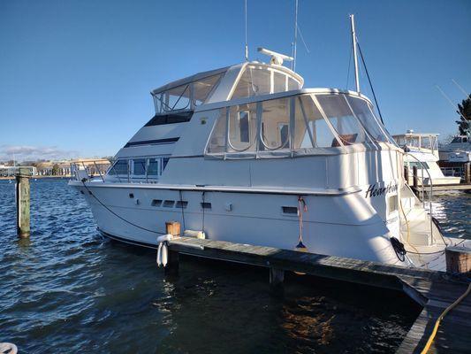 Hatteras 50' Sport Deck For Sale