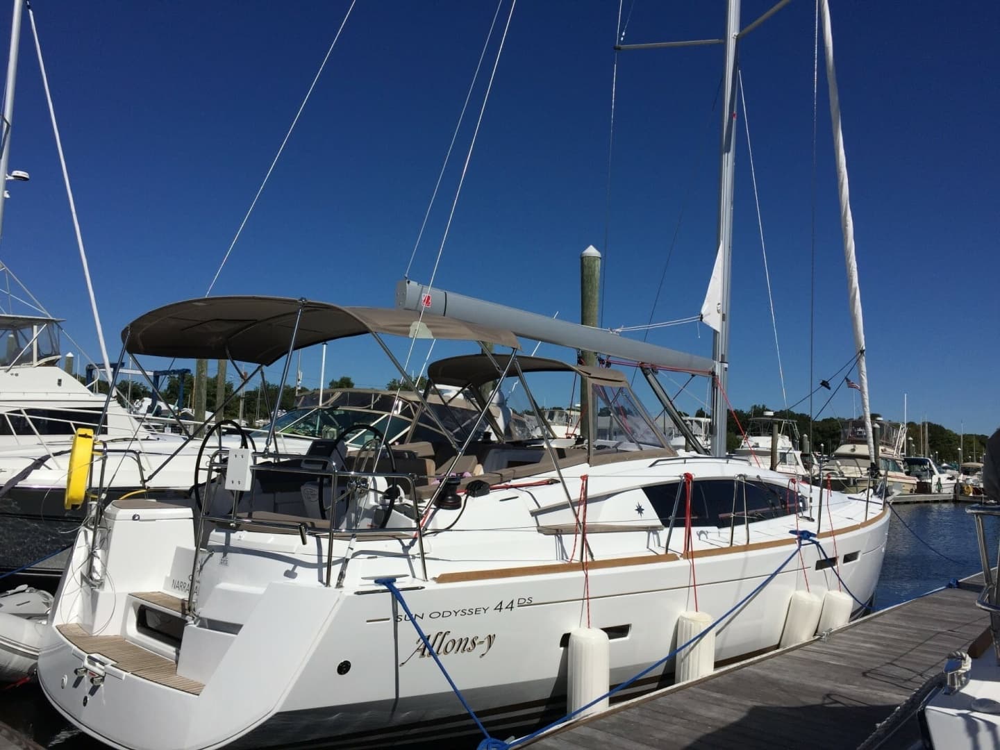 2016 Jeanneau Sun Odyssey 44 DS for Sale in Jamestown, Rhode Island Sloop