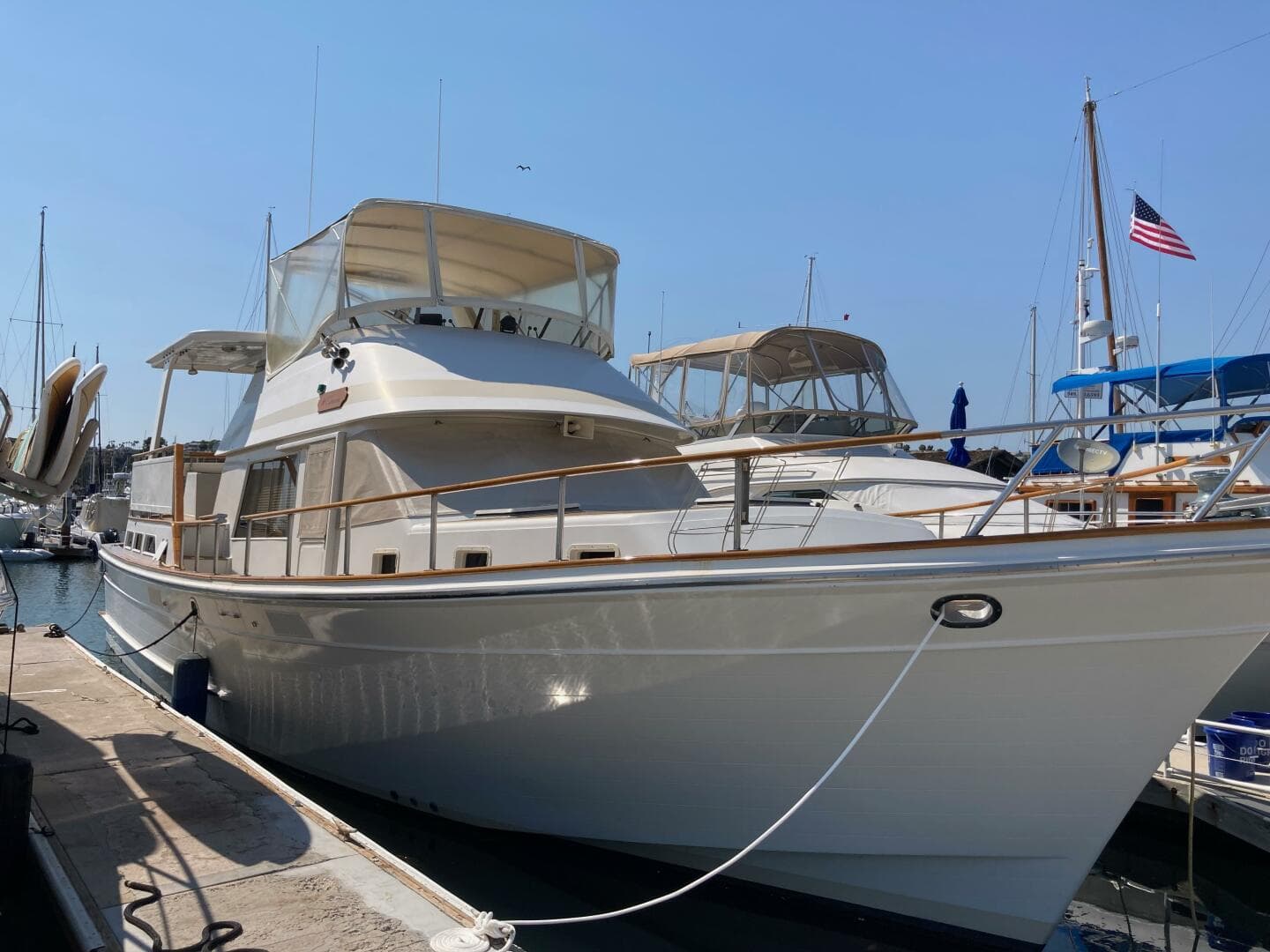 1985 Offshore Yachts 48 Yachtfish te koop in Dana Point, California Motor Yacht 2