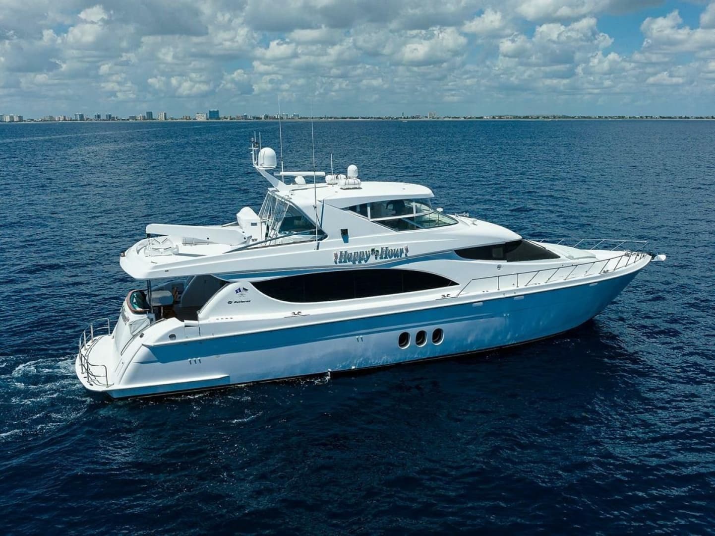 2007 Hatteras 80 Motor Yacht for Sale in Delray Beach, Florida Flybridge 2