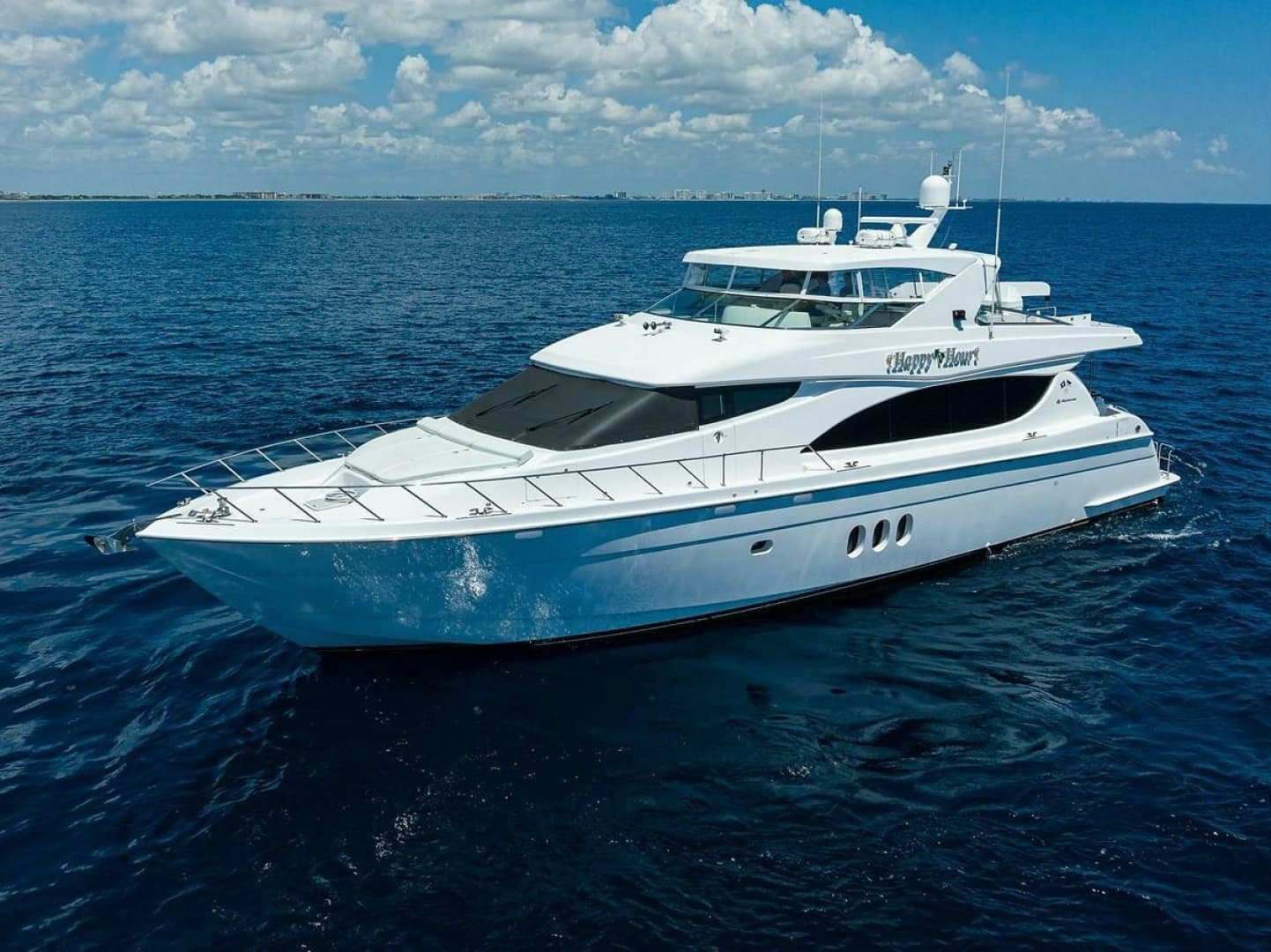 2007 Hatteras 80 Motor Yacht for Sale in Delray Beach, Florida Flybridge 3