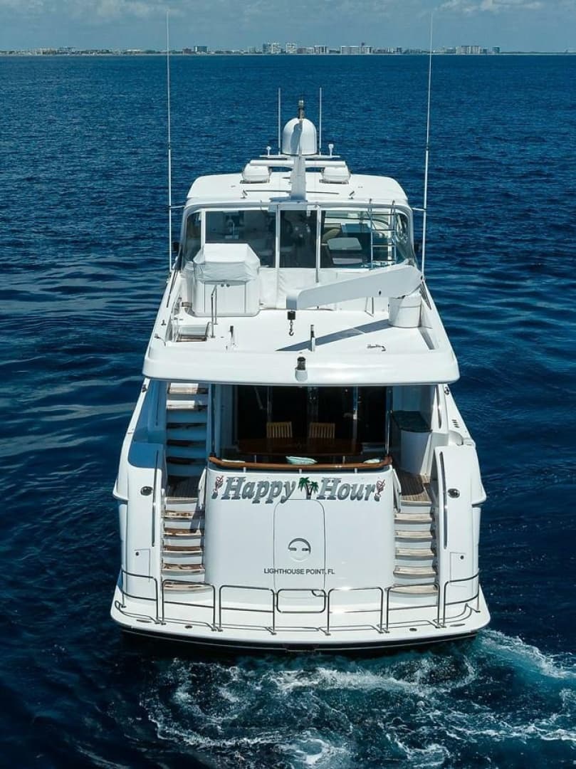 2007 Hatteras 80 Motor Yacht for Sale in Delray Beach, Florida Flybridge 4