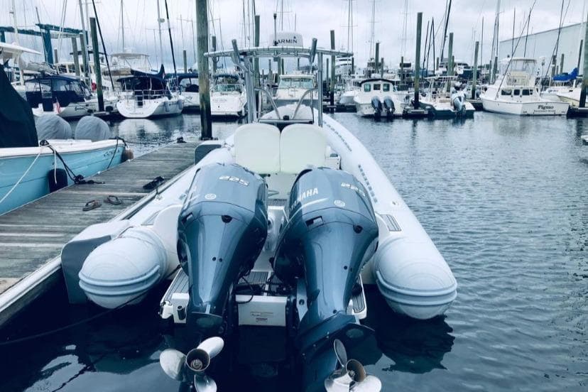 2014 AB Inflatables Oceanus 28 VST in vendita a Newport, RI Center Console 3