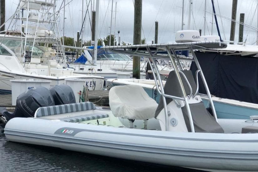 2014 AB Inflatables Oceanus 28 VST in vendita a Newport, RI Center Console 5