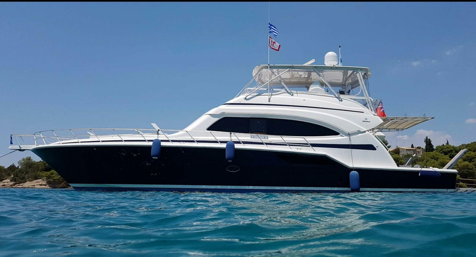 2006 Bertram 670 for Sale in Athens, GR Flybridge