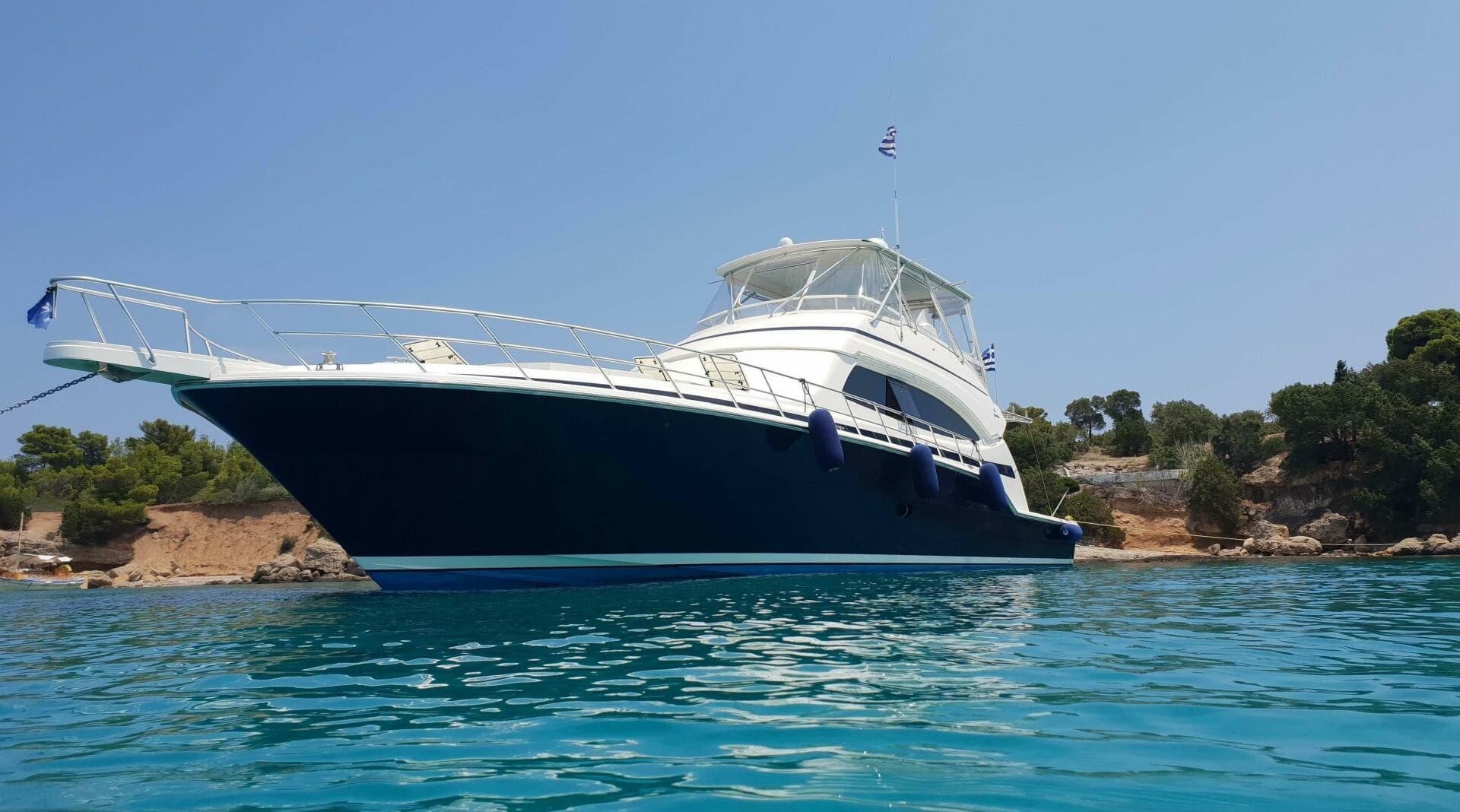 2006 Bertram 670 for Sale in Athens, GR Flybridge 2