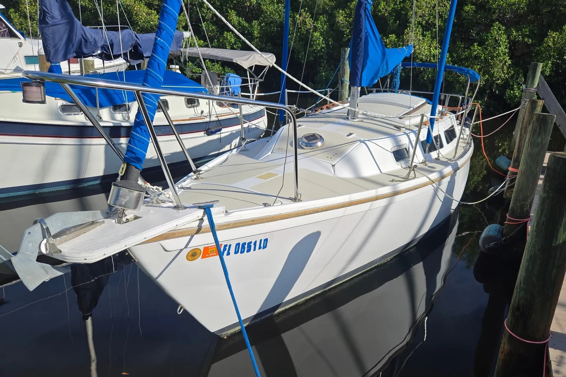 1987 Catalina Yachts 25 te koop in Cape Coral, Florida Sloop 3