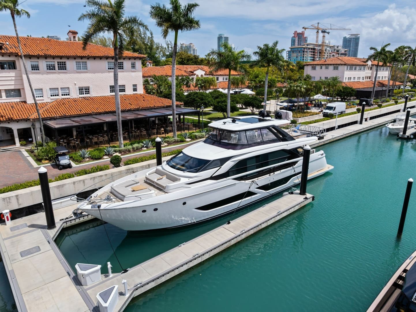 2023 Ferretti Yachts 860 for Sale in Miami, Florida Flybridge 2