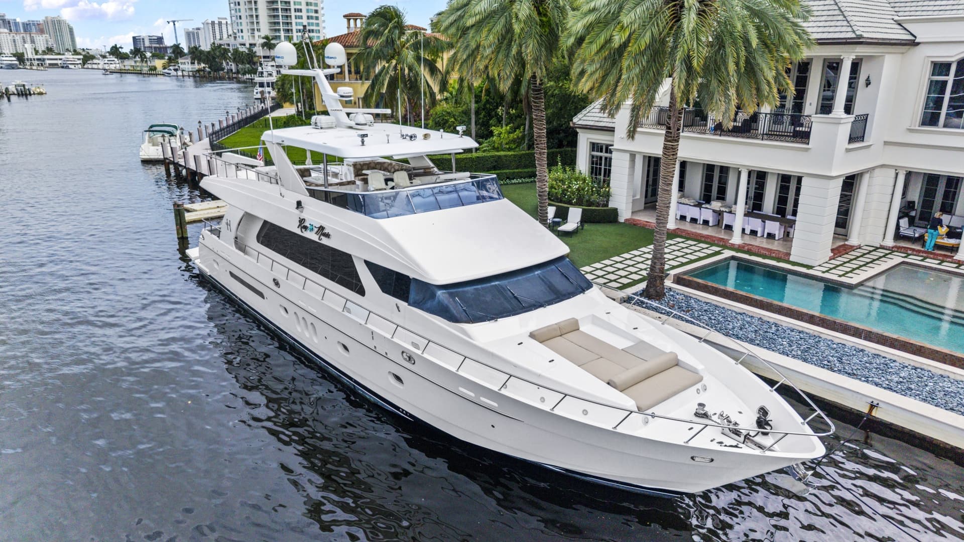 2007 Hargrave Open Bridge 82 zum Verkauf in Fort Lauderdale, Florida Motor Yacht 5