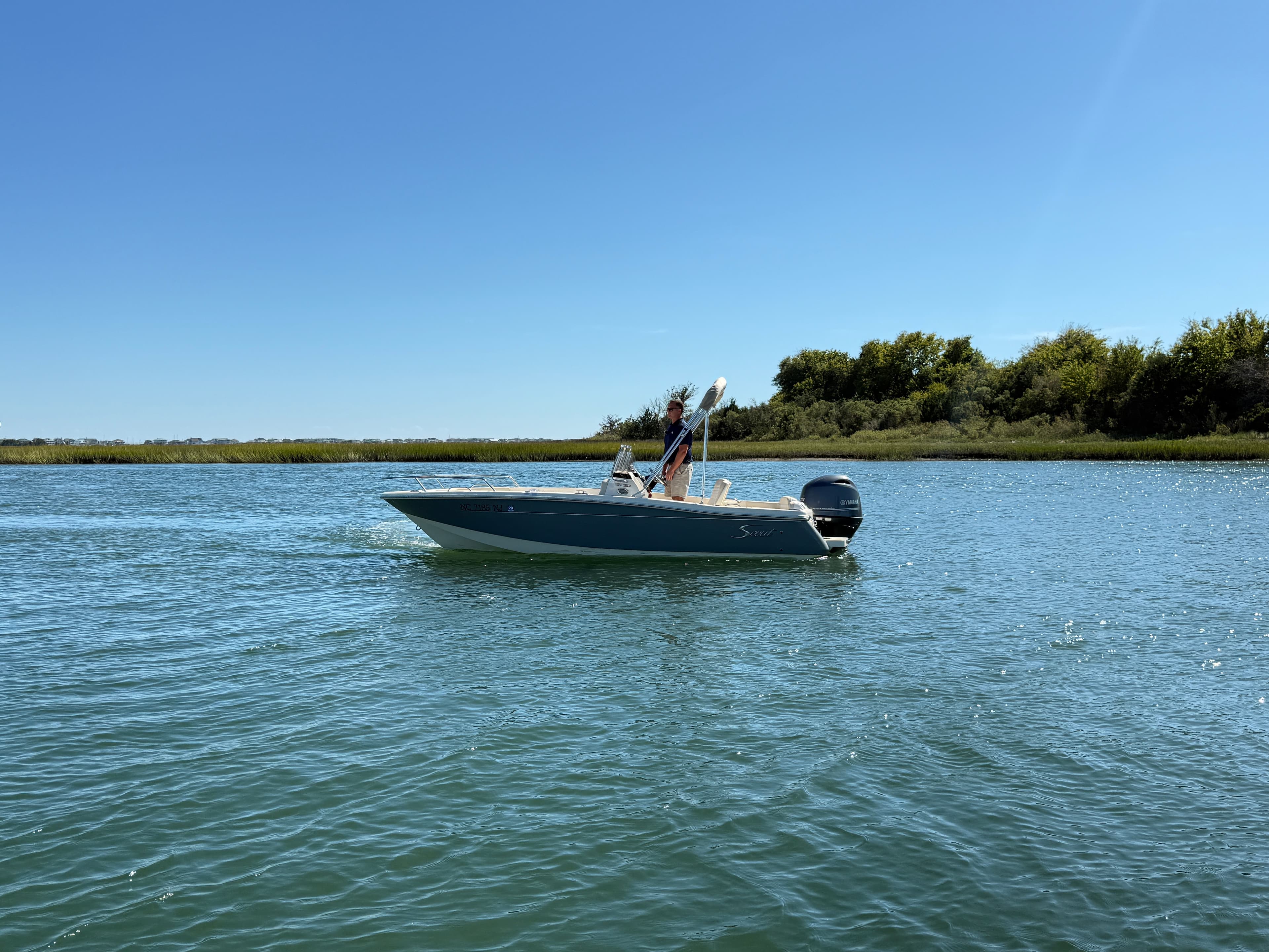 2027 Scout Boats 188 Sport Dorado zum Verkauf in Wrightsville Beach, North Carolina Dual Console 4
