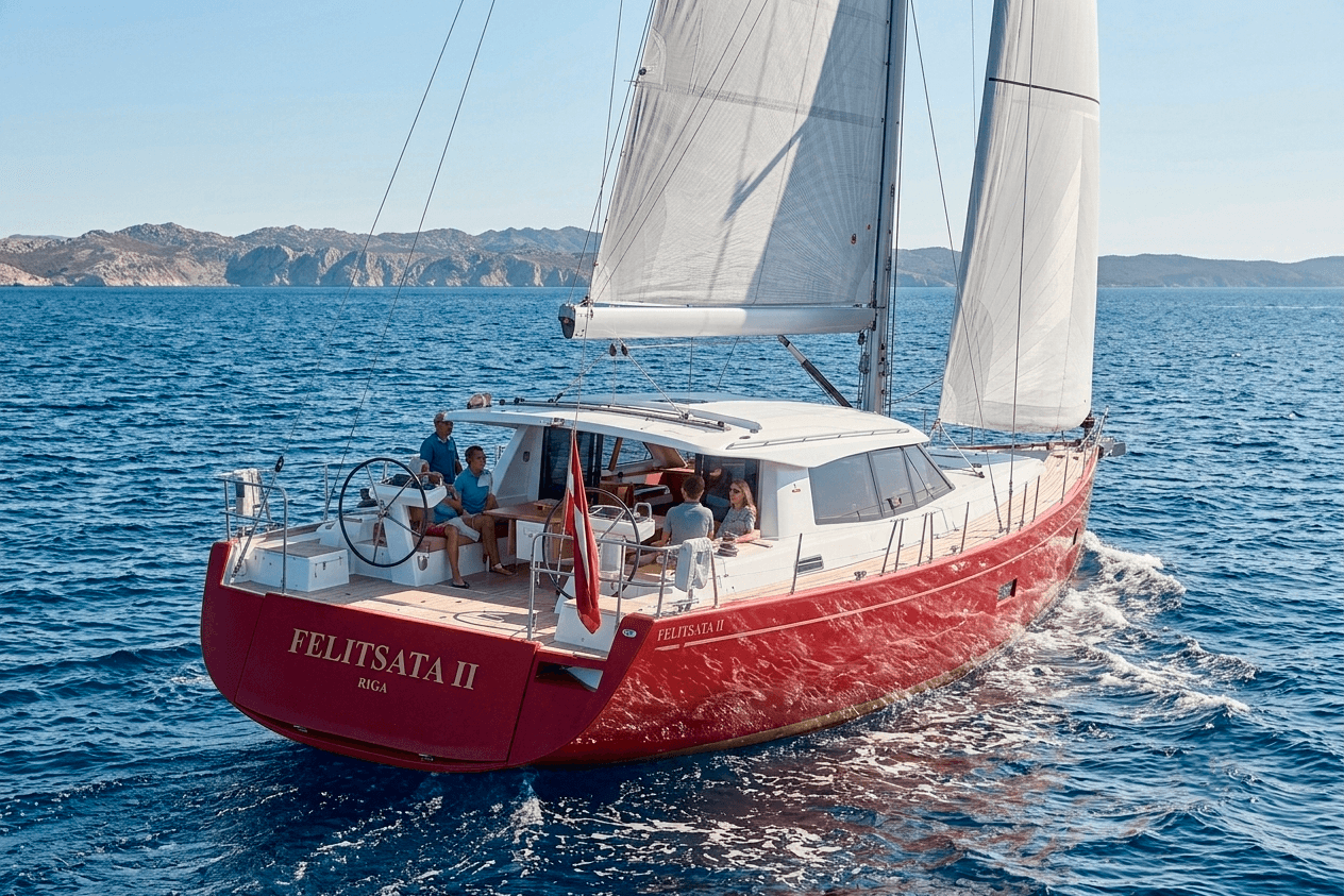 2011 Moody Decksaloon 62 for Sale in Bar, ME Sloop 2
