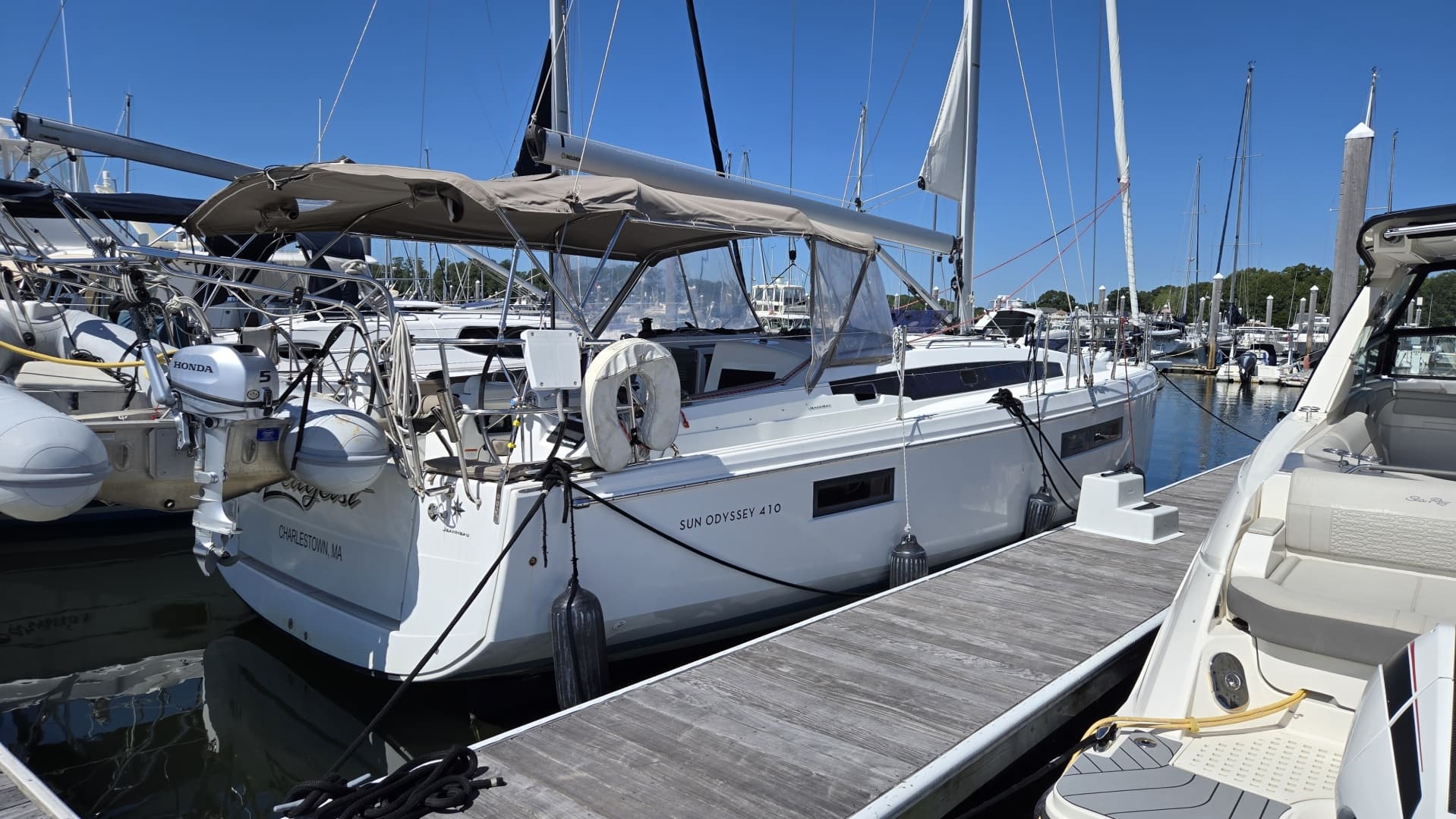 2020 Jeanneau Sun Odyssey 410 in vendita a Barrington, Rhode Island Monohull 2
