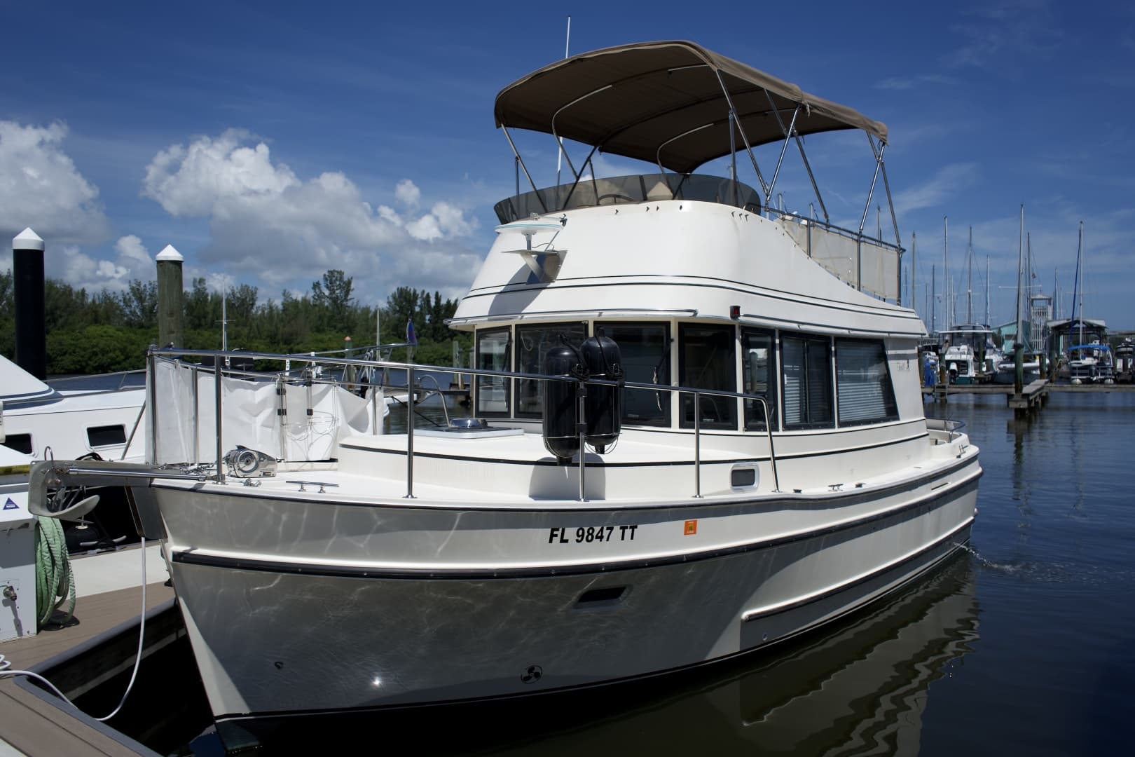 1998 Camano 31 Troll for Sale in Vero Beach, Florida Trawler 2
