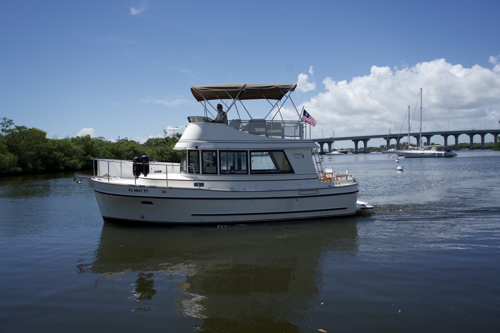 1998 Camano 31 Troll for Sale in Vero Beach, Florida Trawler 3