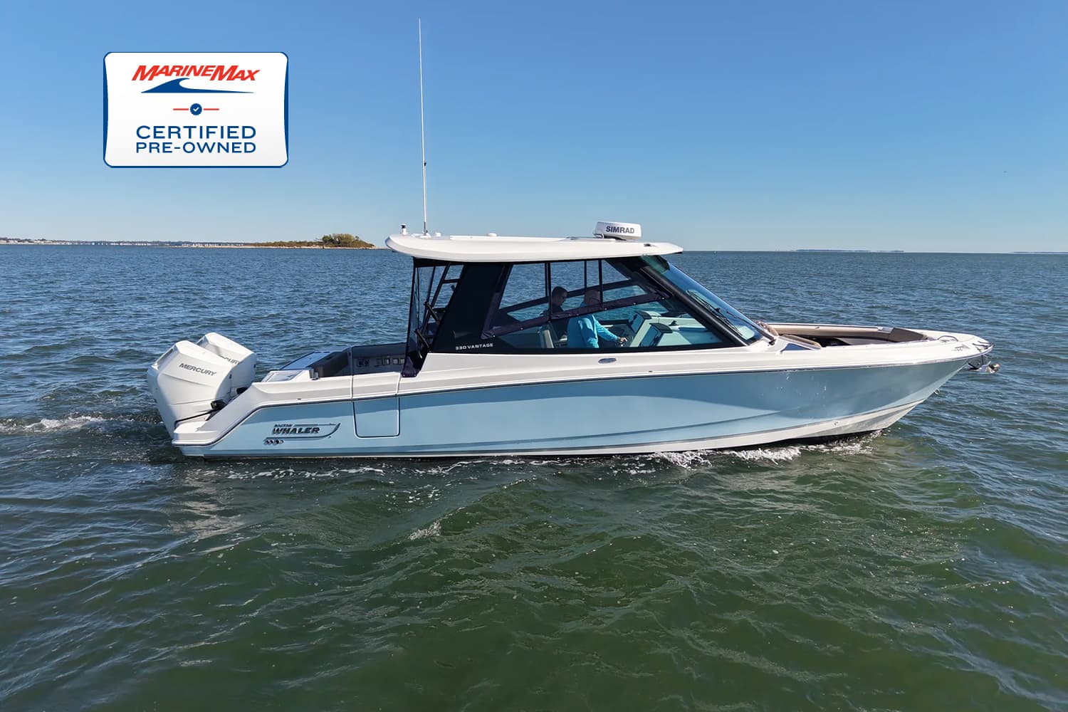2025 Boston Whaler 330 Vantage zum Verkauf in Wakefield, RI Dual Console