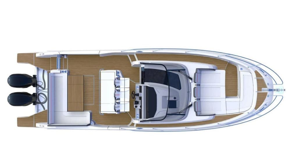 2021 Jeanneau Leader 12.5 WA for Sale in Sag Harbor, New York Express Cruiser 4