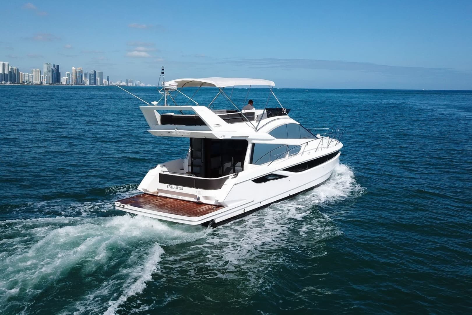 2016 Galeon Yachts 420 Fly for Sale in North Miami, Florida Flybridge 2