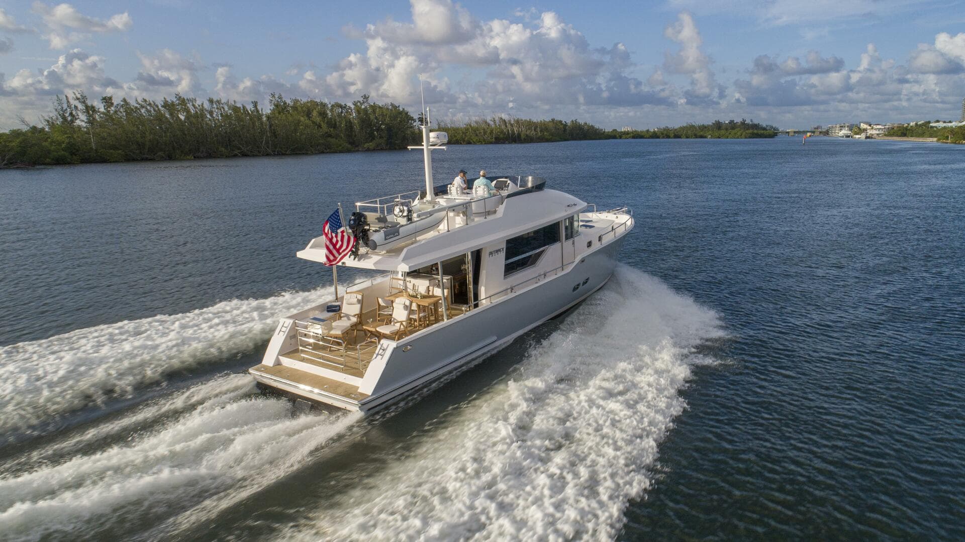 2027 Outback Yachts 50 for Sale in Fort Lauderdale, Florida Flybridge 3
