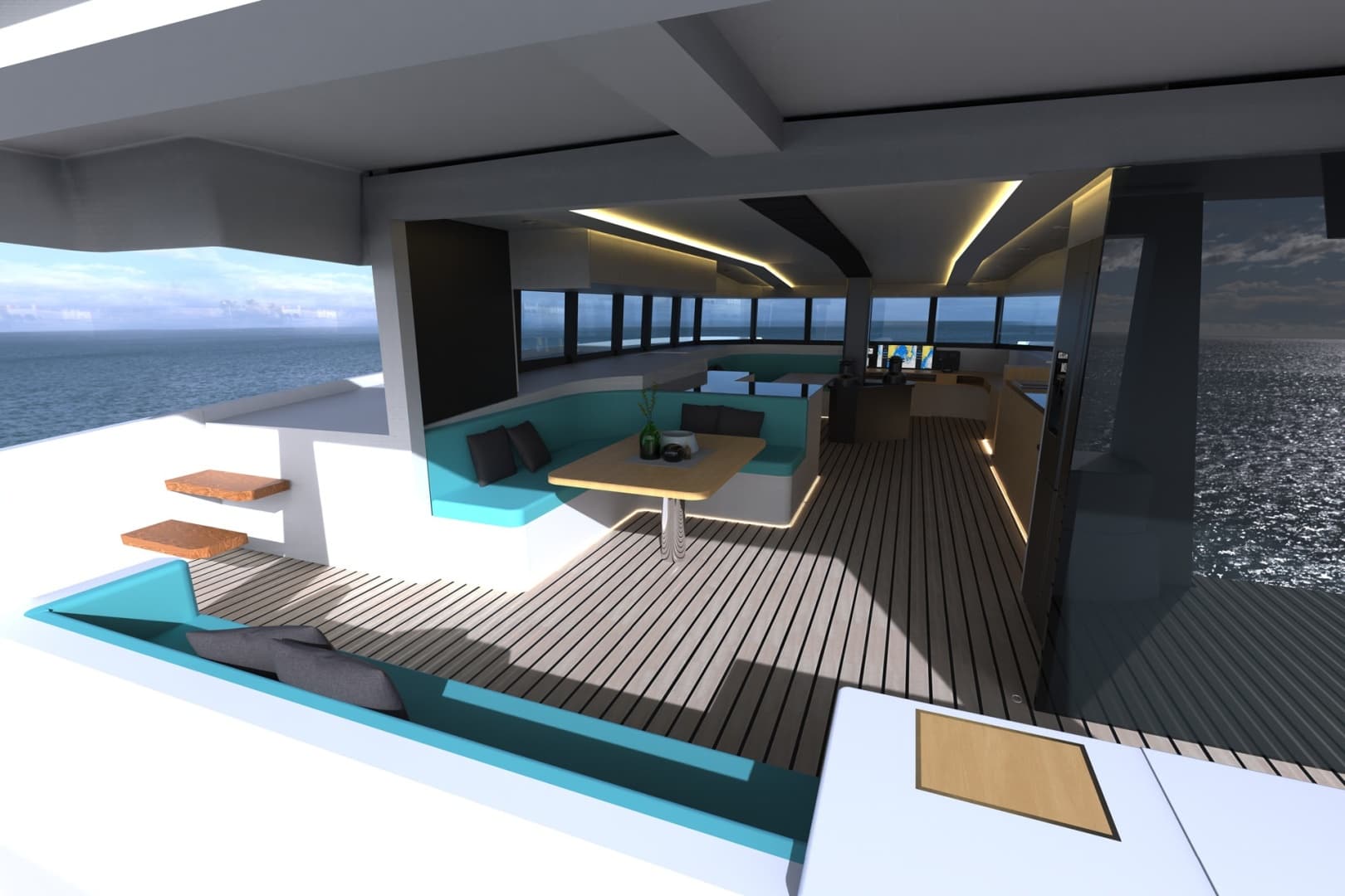 2027 Sistemas Marinos SM54M in vendita a Fort Lauderdale, Florida Power Catamarans 5