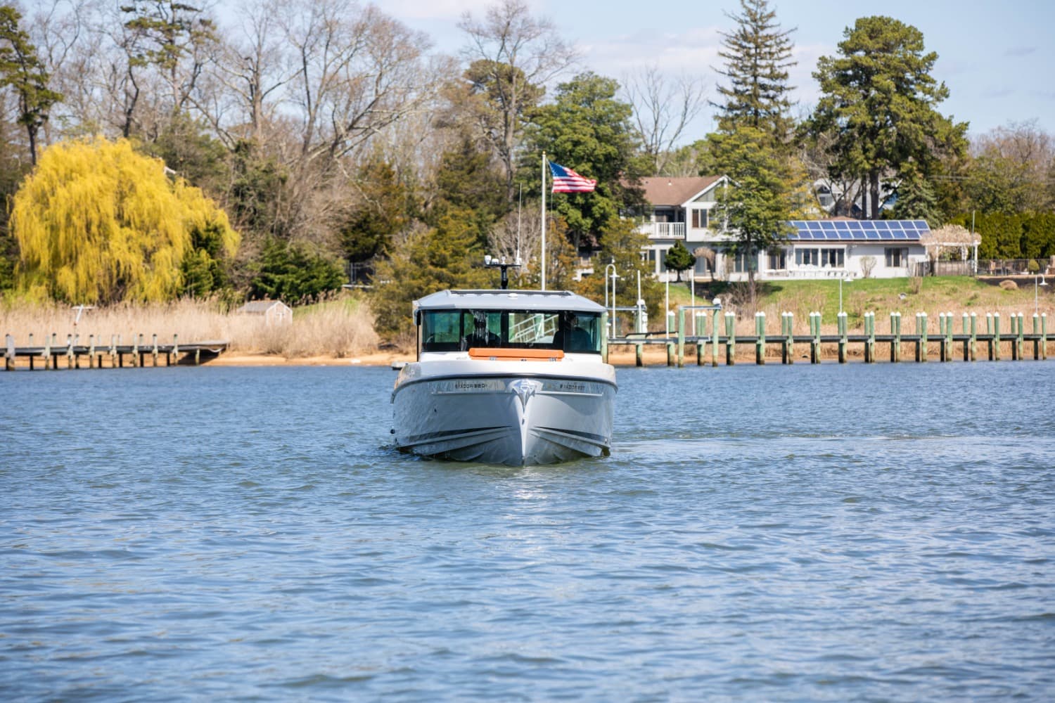 2025 Saxdor 320 GTC zum Verkauf in Grasonville, MD Pilothouse 3