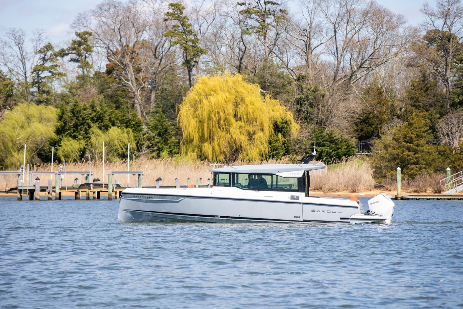 2025 Saxdor 320 GTC zum Verkauf in Grasonville, MD Pilothouse 5